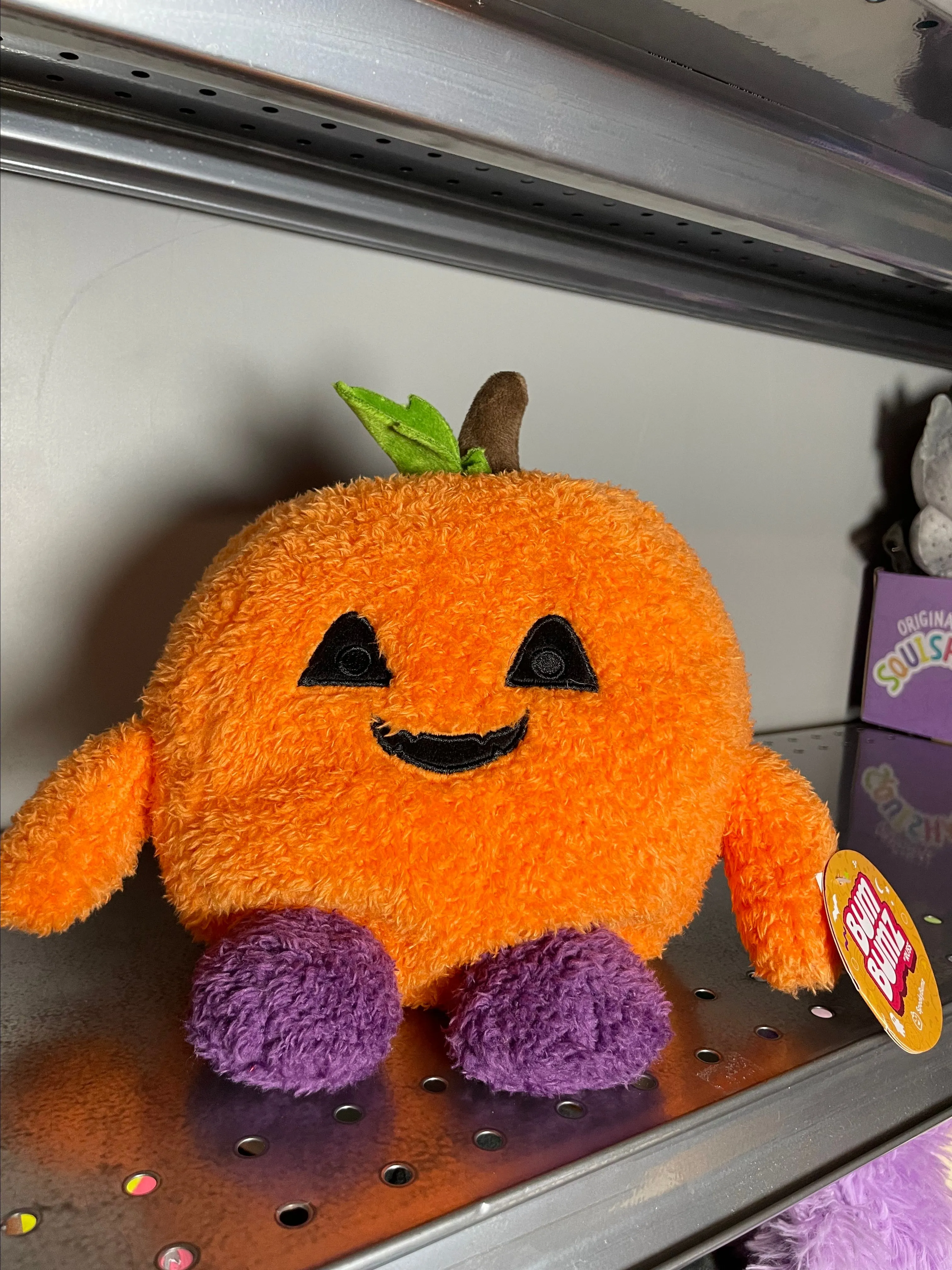 Product image for BumBumz 7.5 Spooky Bumz plush Jared Jack O’ Lantern bumbumz by bumz by Russ