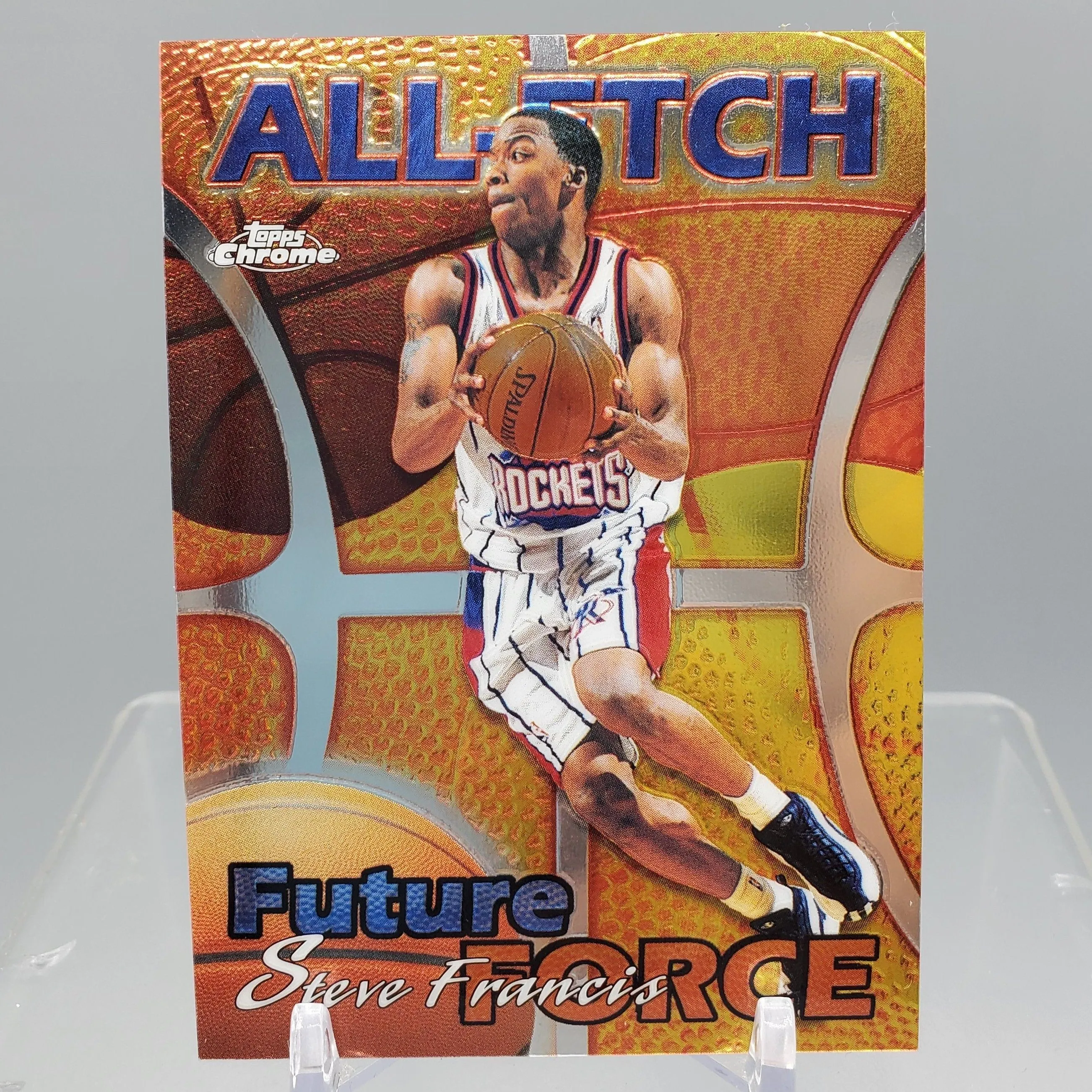 Product image for 1999-2000 Topps Chrome All Etch Future Force Steve Francis Rookie Insert Card