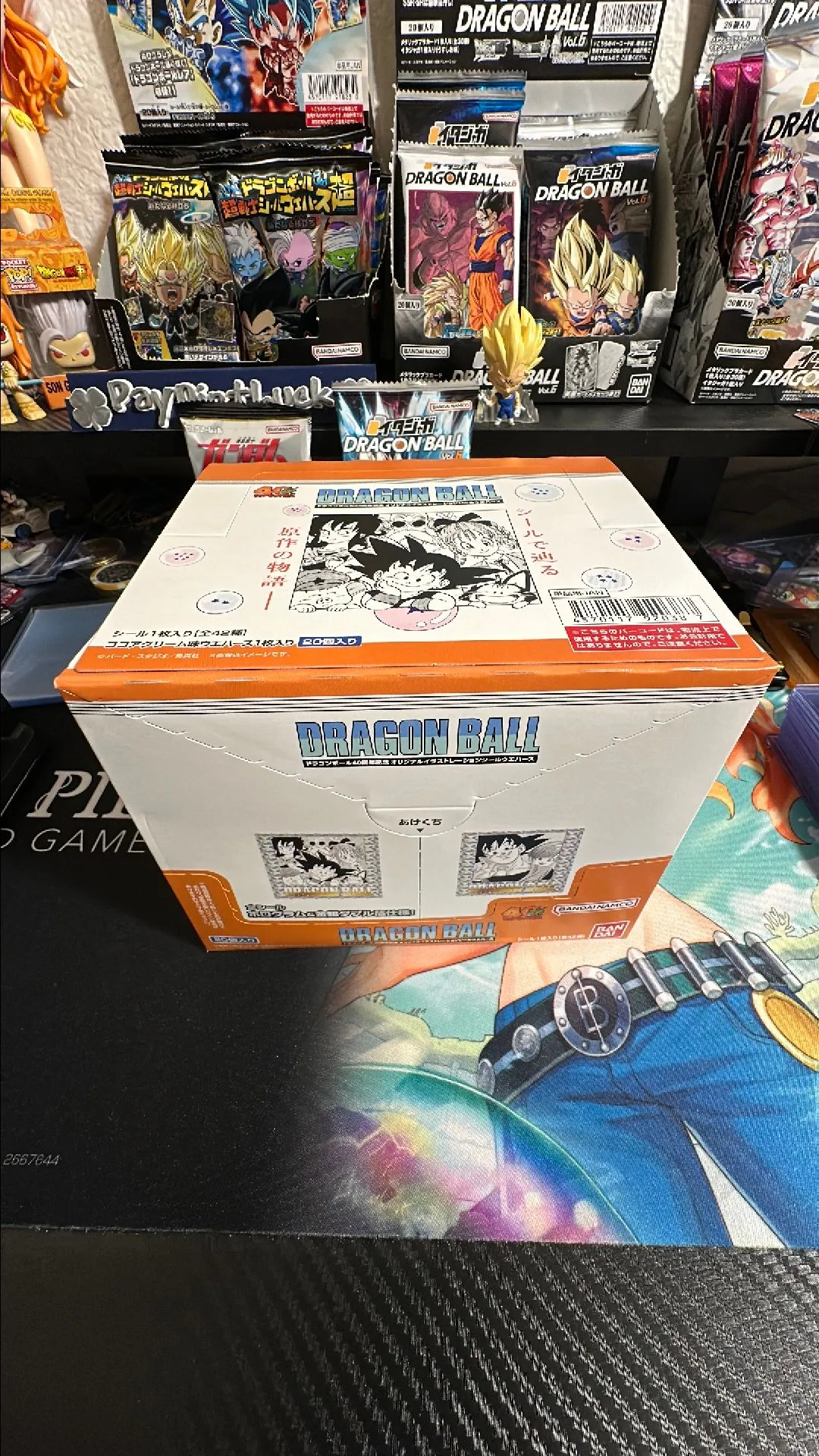 Product image for Dragon Ball 40th Anniversary Sticker/Wafer Box (20 packs)
