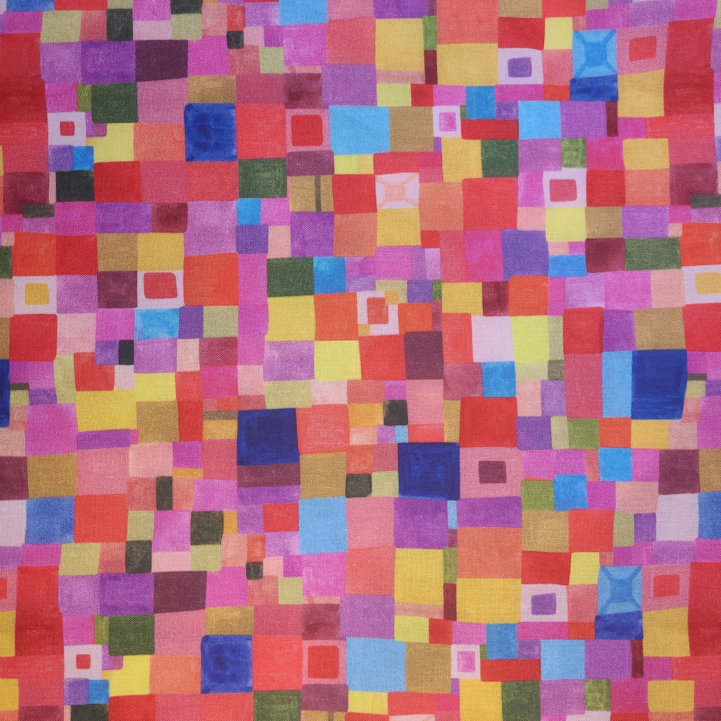 Product image for bright fabric. 100% cotton. 1/2 yard. Michael Miller fabric