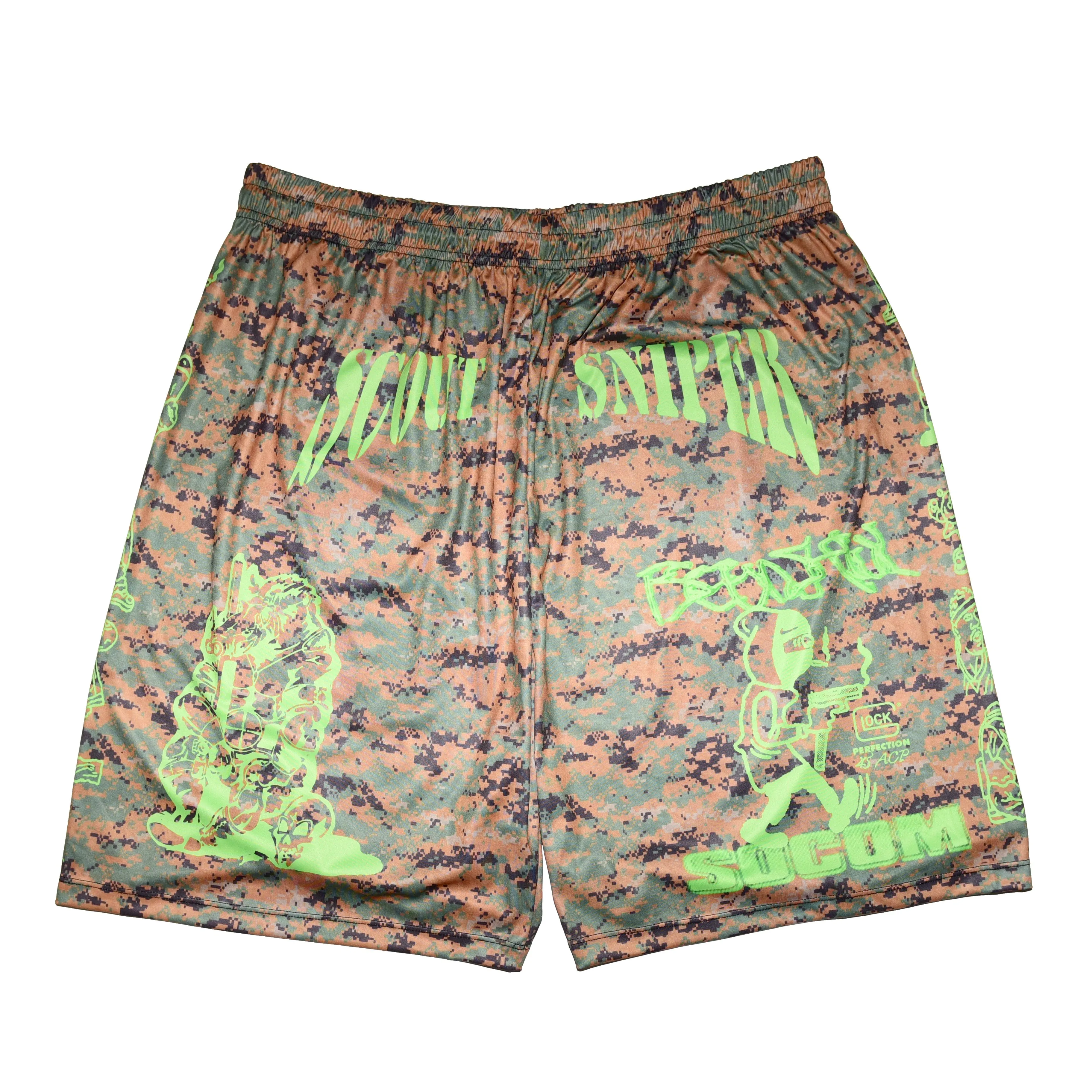 Product image for Beenshill Scout Sniper Digi Camo Basketball Shorts 