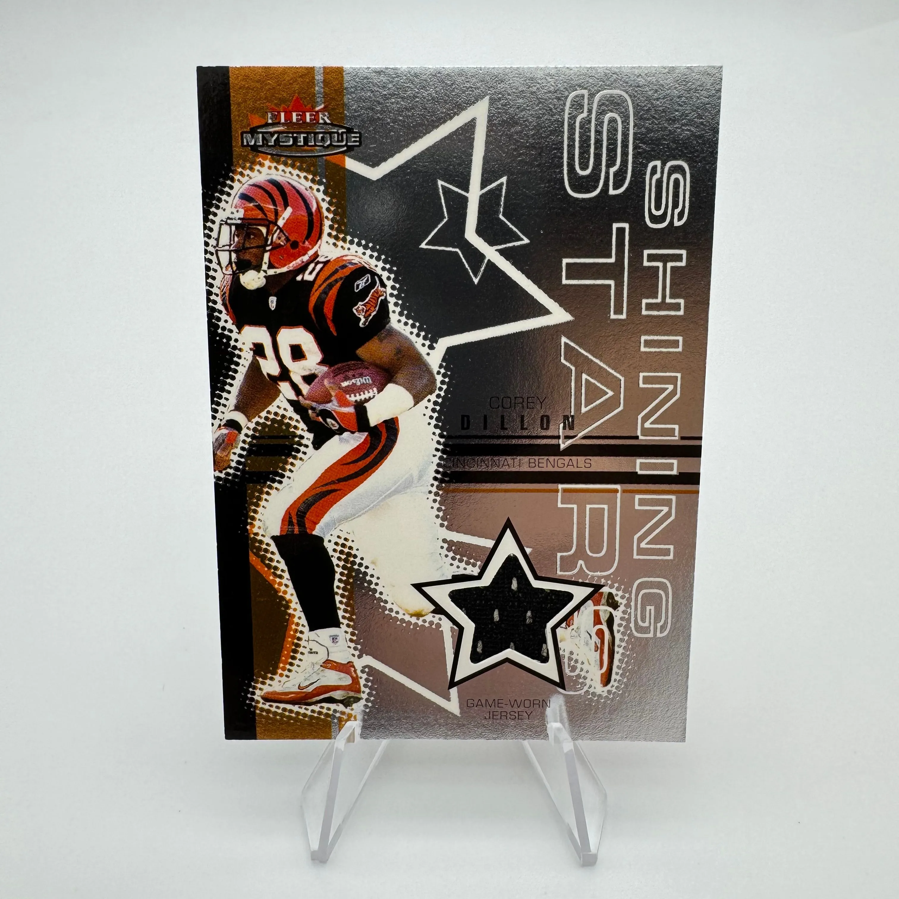 Product image for Corey Dillon 2003 Fleer Mystique Jerseys /250