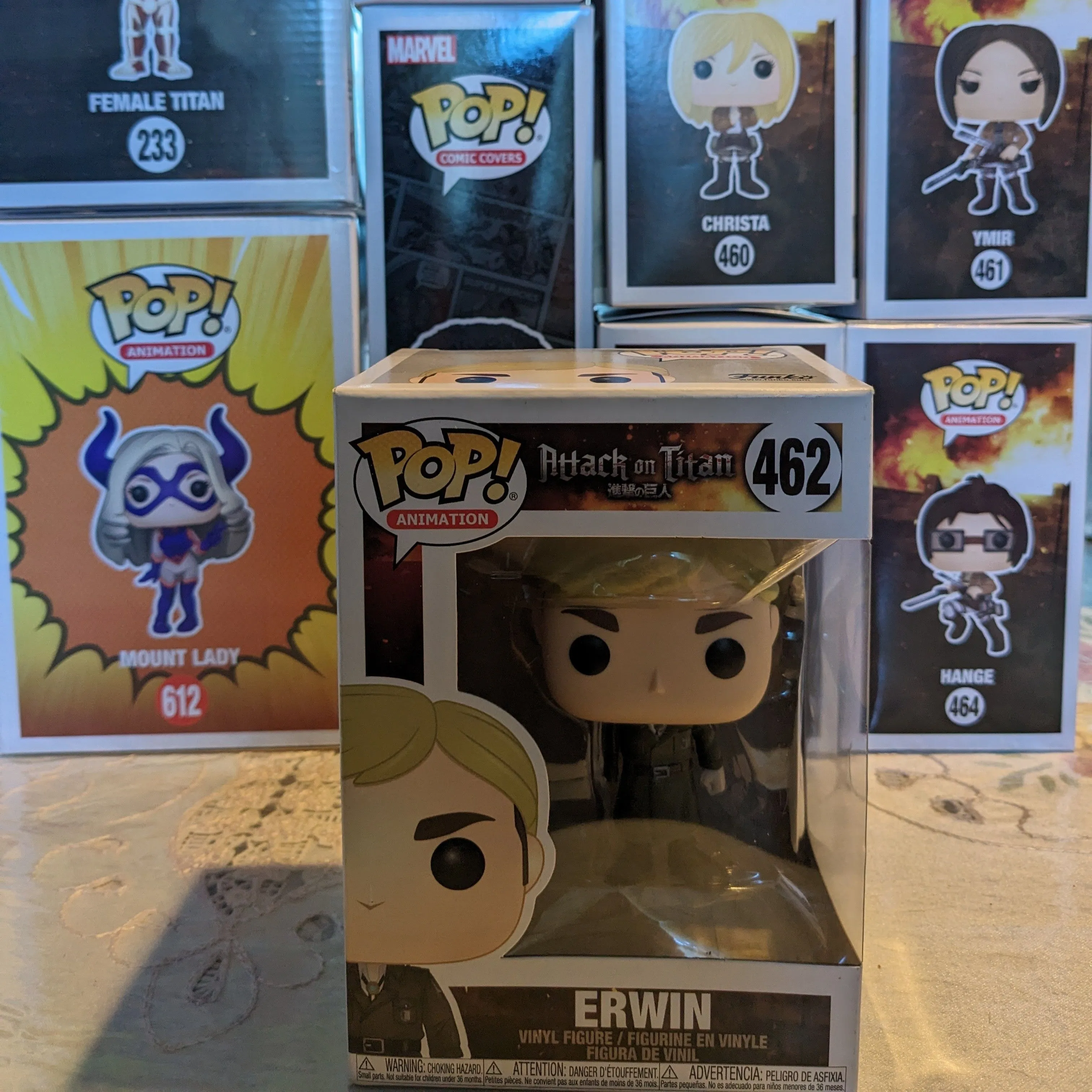 Product image for FunkoPop! Attack on Titan Erwin #462