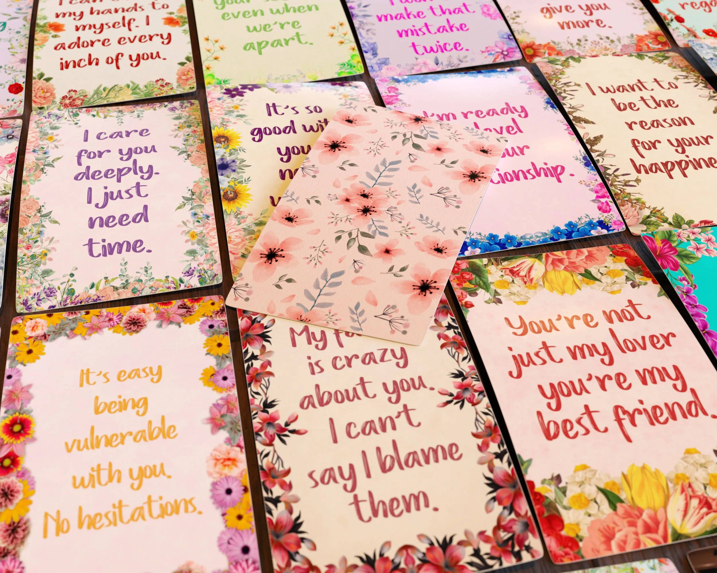 Product image for Endless Weekend Love Messages Oracle Deck | Reconciliation | Twin Flames | Soulmates | 4 Back Covers | 53 Cards | NEW