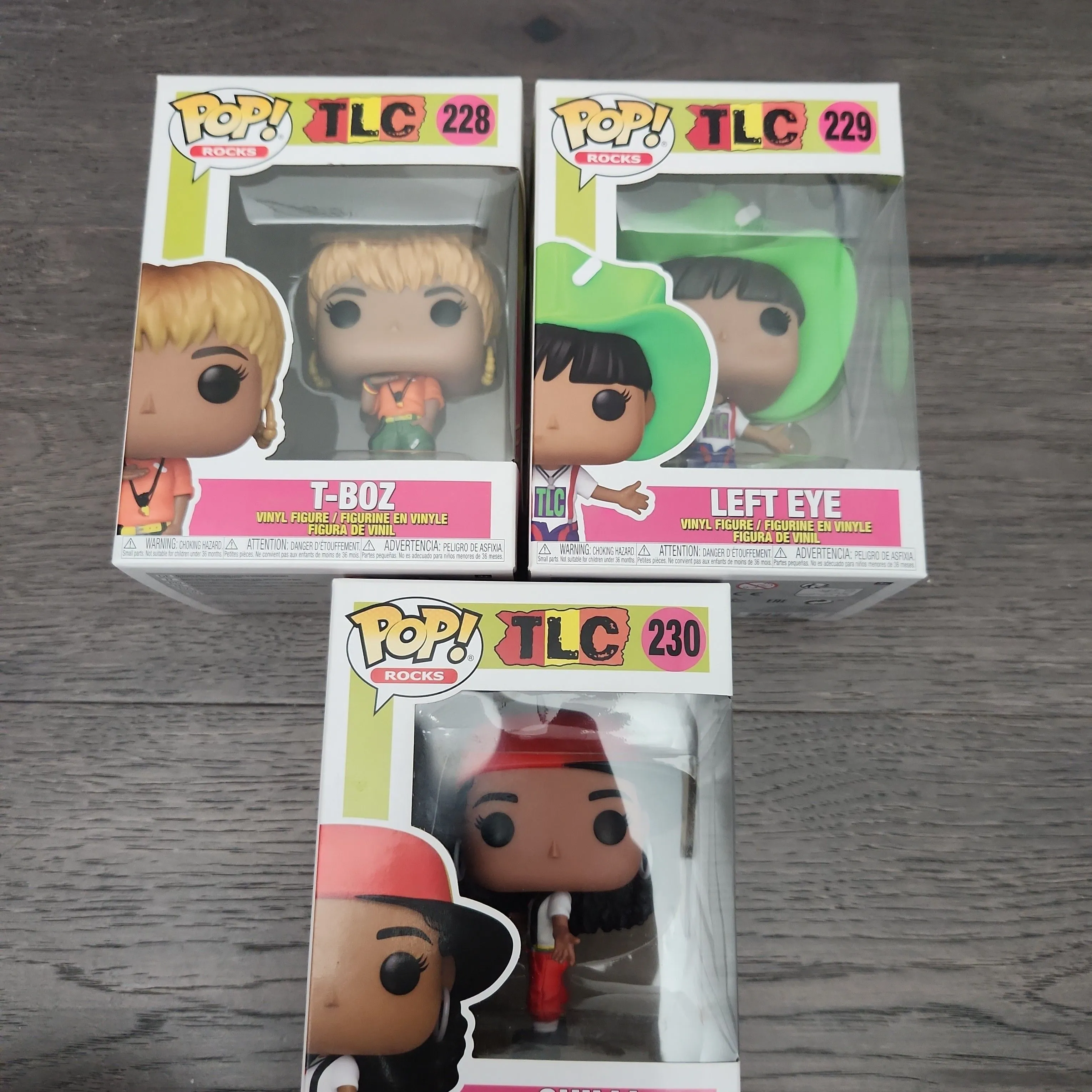 Product image for TLC T Boz 228 Left Eye 229 Chilli 230