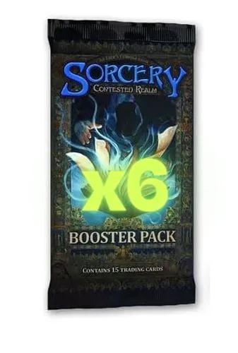 Sorcery Beta Booster x6  Whatnot: Shop, Sell, Connect