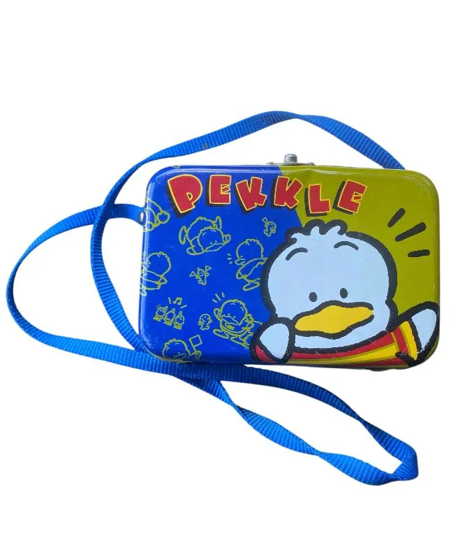 Product image for Vintage 1991' Sanrio (Pekkle) Tin Shoulder Purse