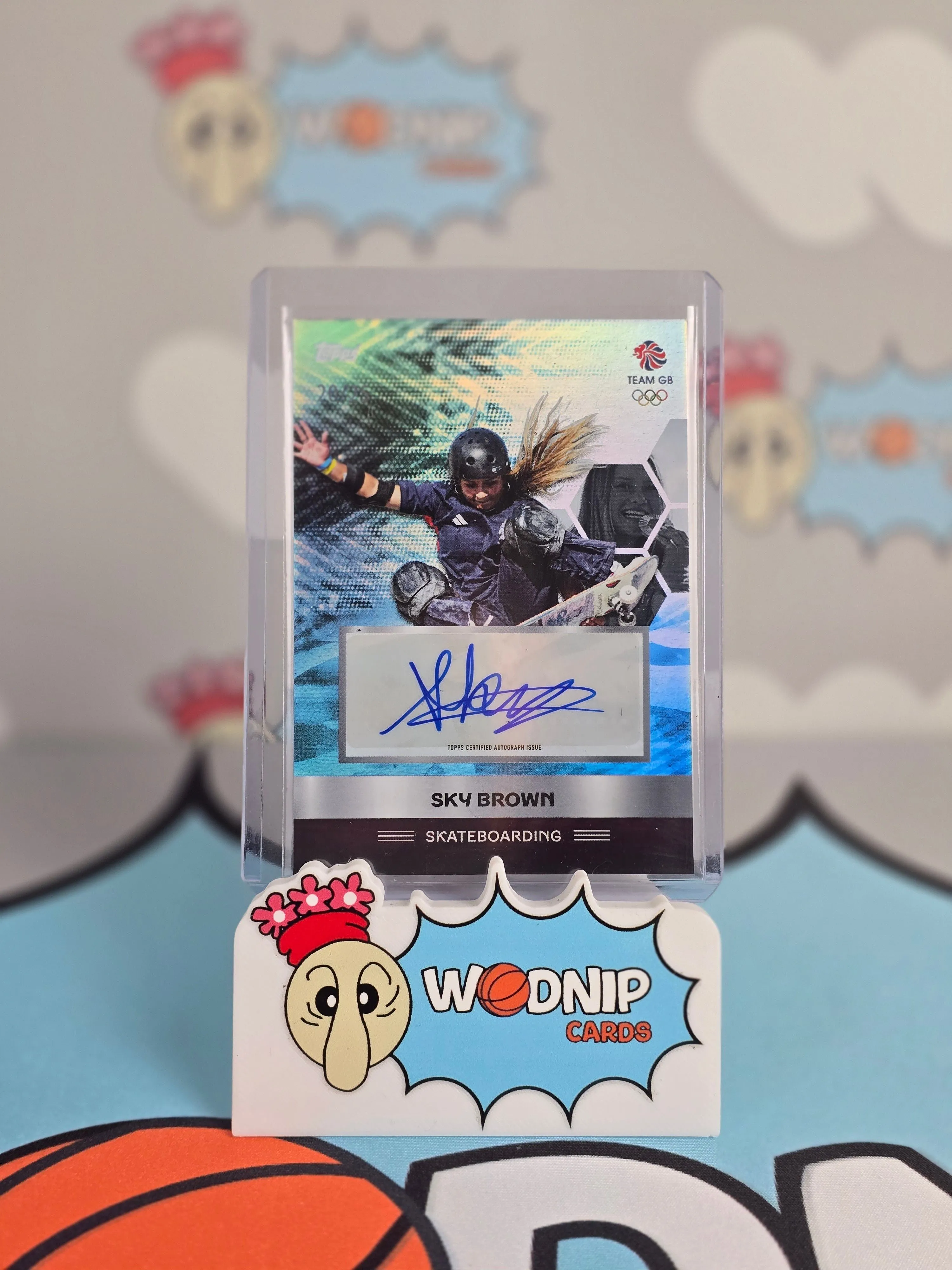 Product image for Team GB Sky Brown auto /25