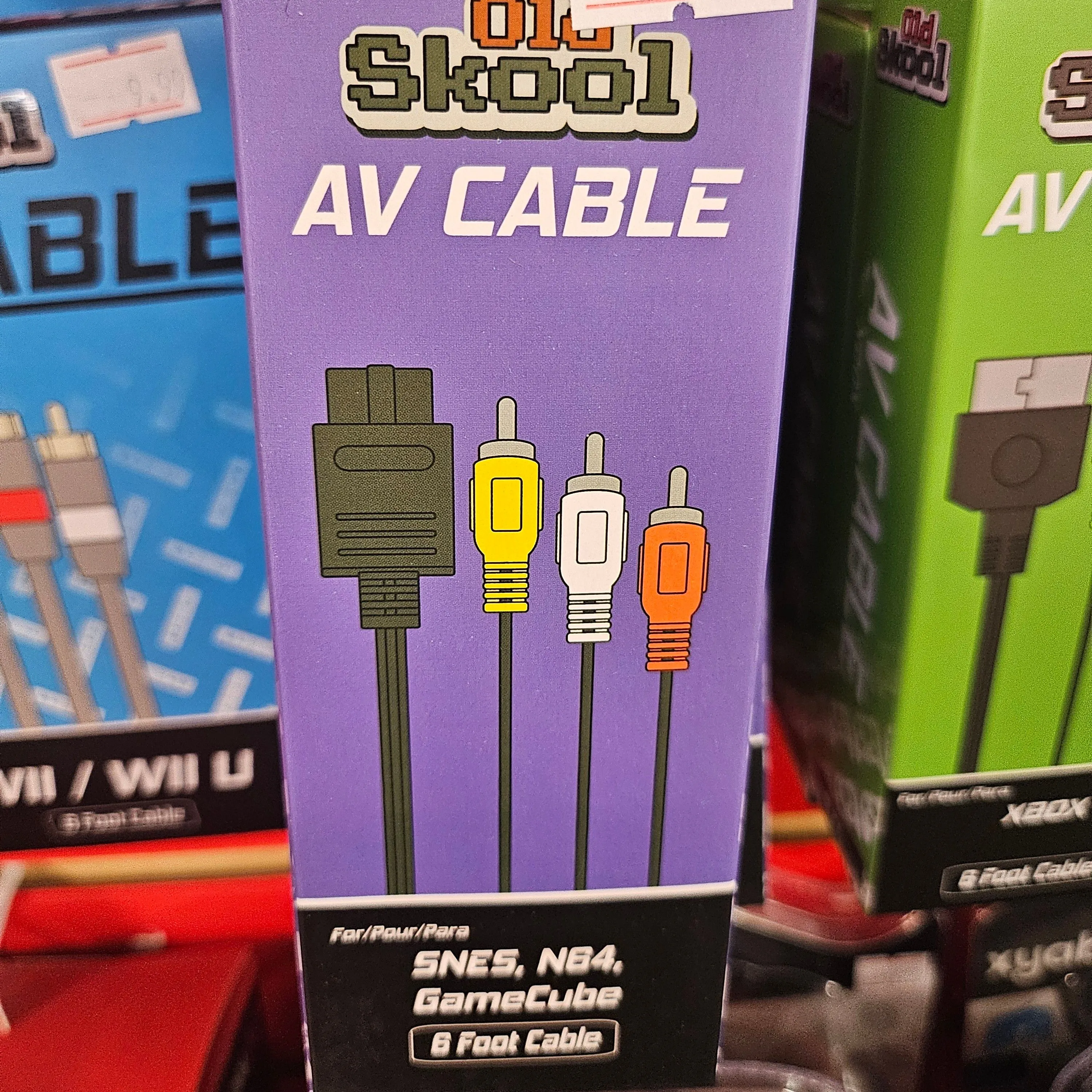 Product image for AV Cable New (snes, n64,gamecube)