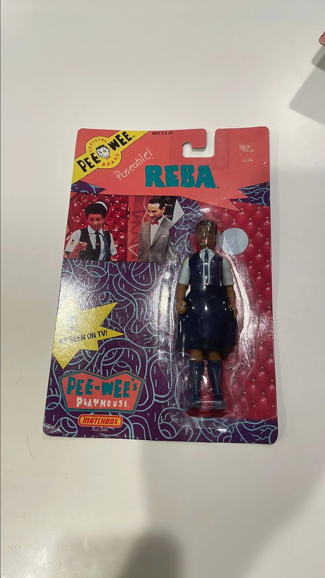 Product image for 1988 Matchbox Pee-wee's playhouse figure - Reba #1