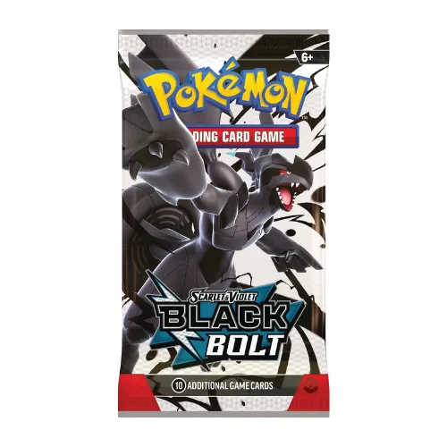 Product image for Packs - 1 x Black Bolt Booster Pack (Ripped Or Shipped)