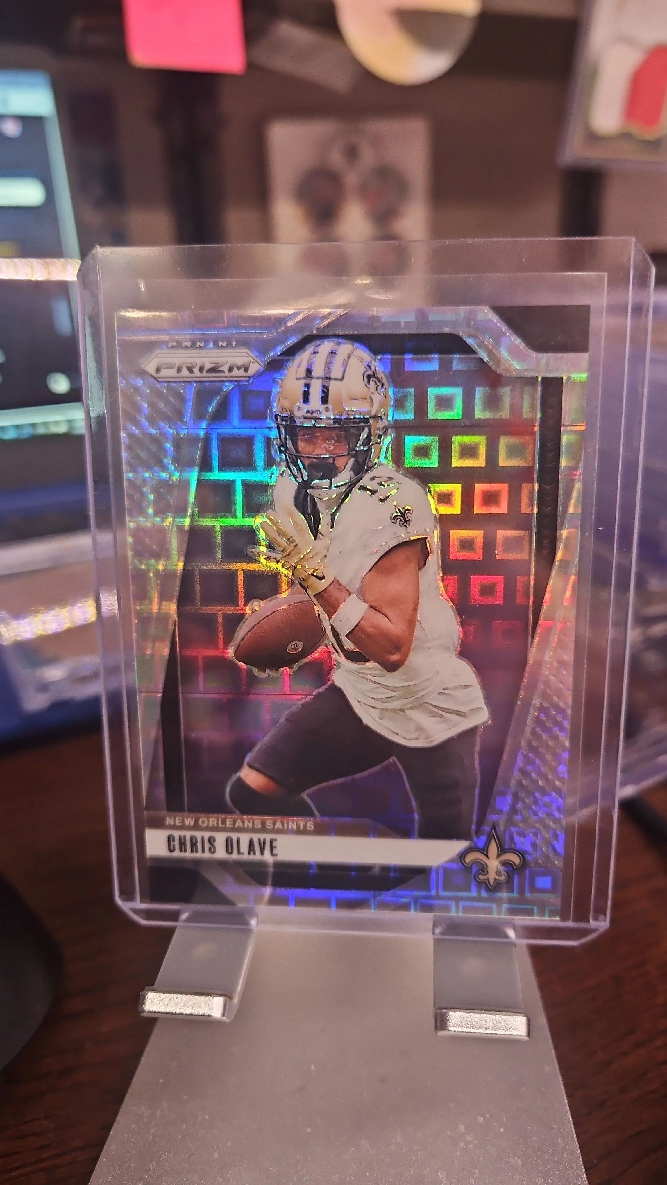 Product image for Chris Olave #d 164/400...2024 Prizm Pandora..Saints