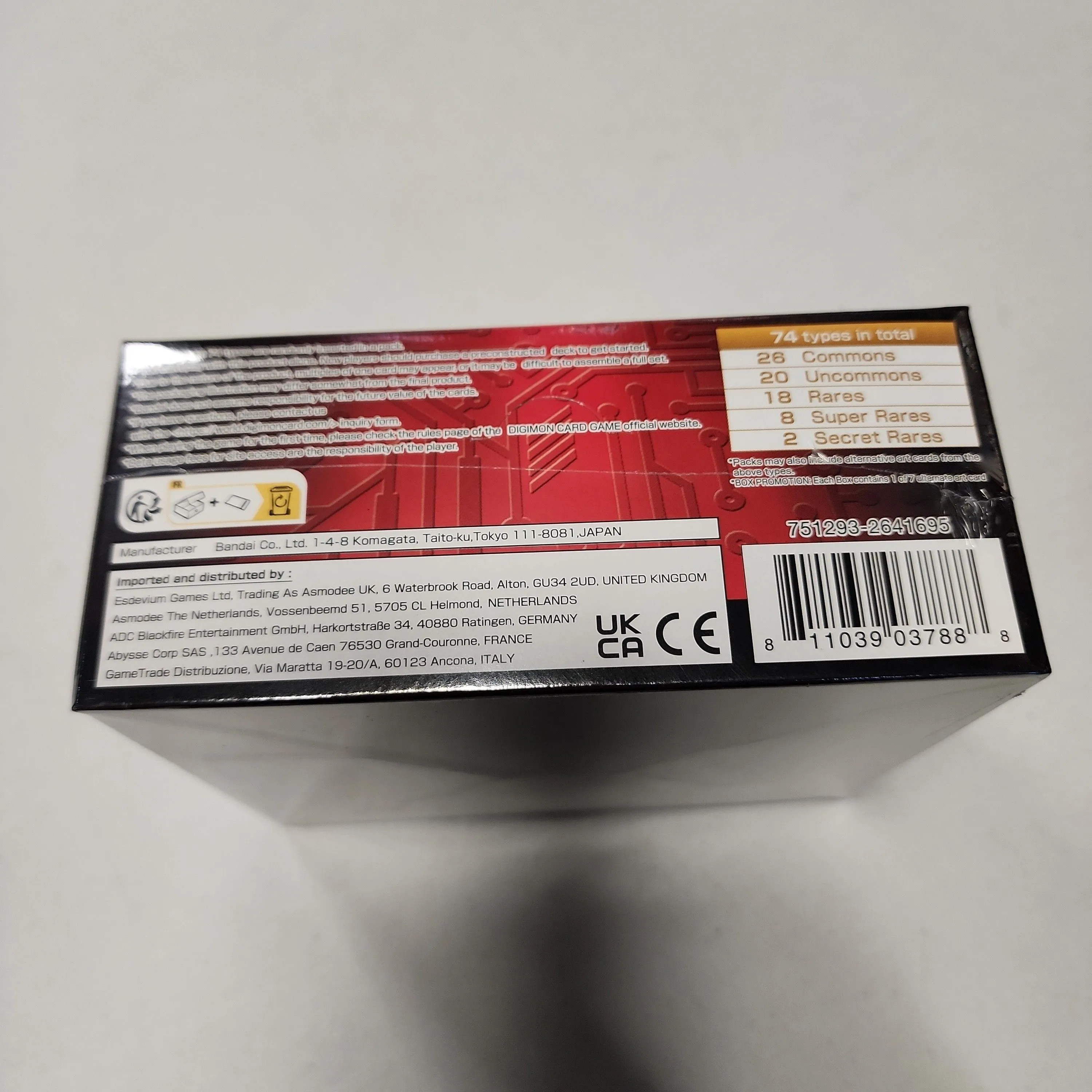 digimon draconic roar booster box Japanese] Digimon TCG main image 0