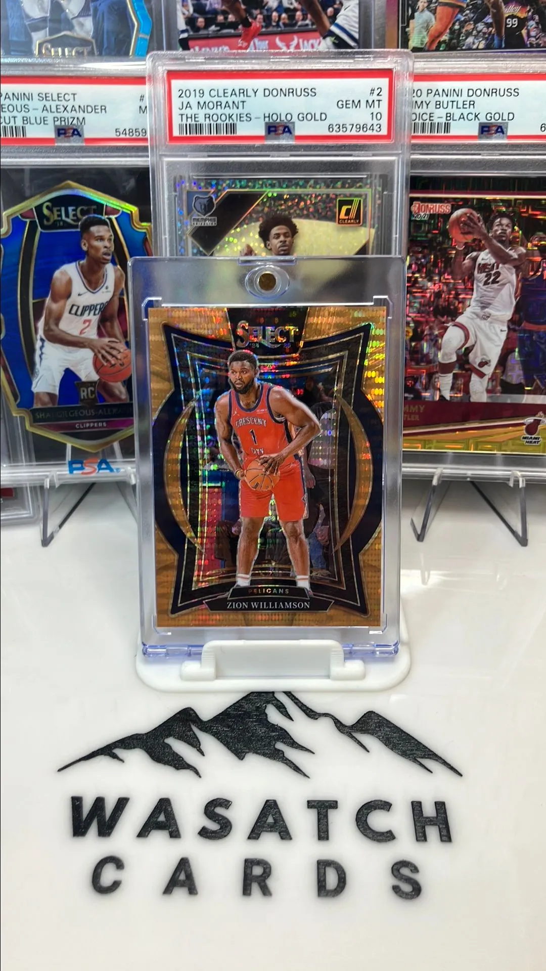 Product image for 2024-25 Select Zion Williamson Orange Pulsar /18