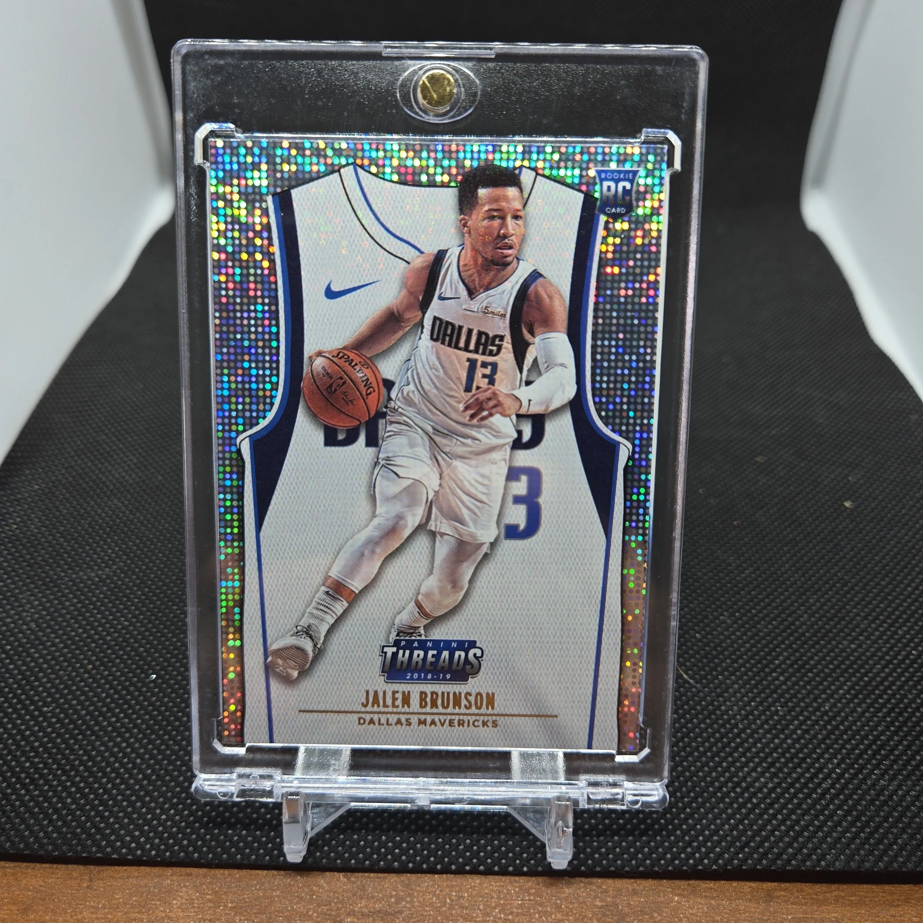 Product image for 2018 Threads DAZZLE Jalen Brunson Rookie RC 124 Mavericks Knicks