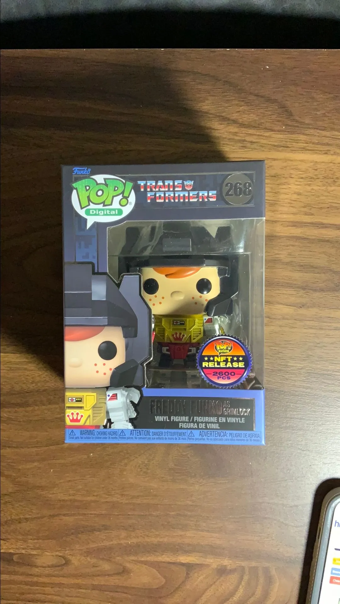 Product image for Freddy Funko as Grimlock NFT 2600 PCS