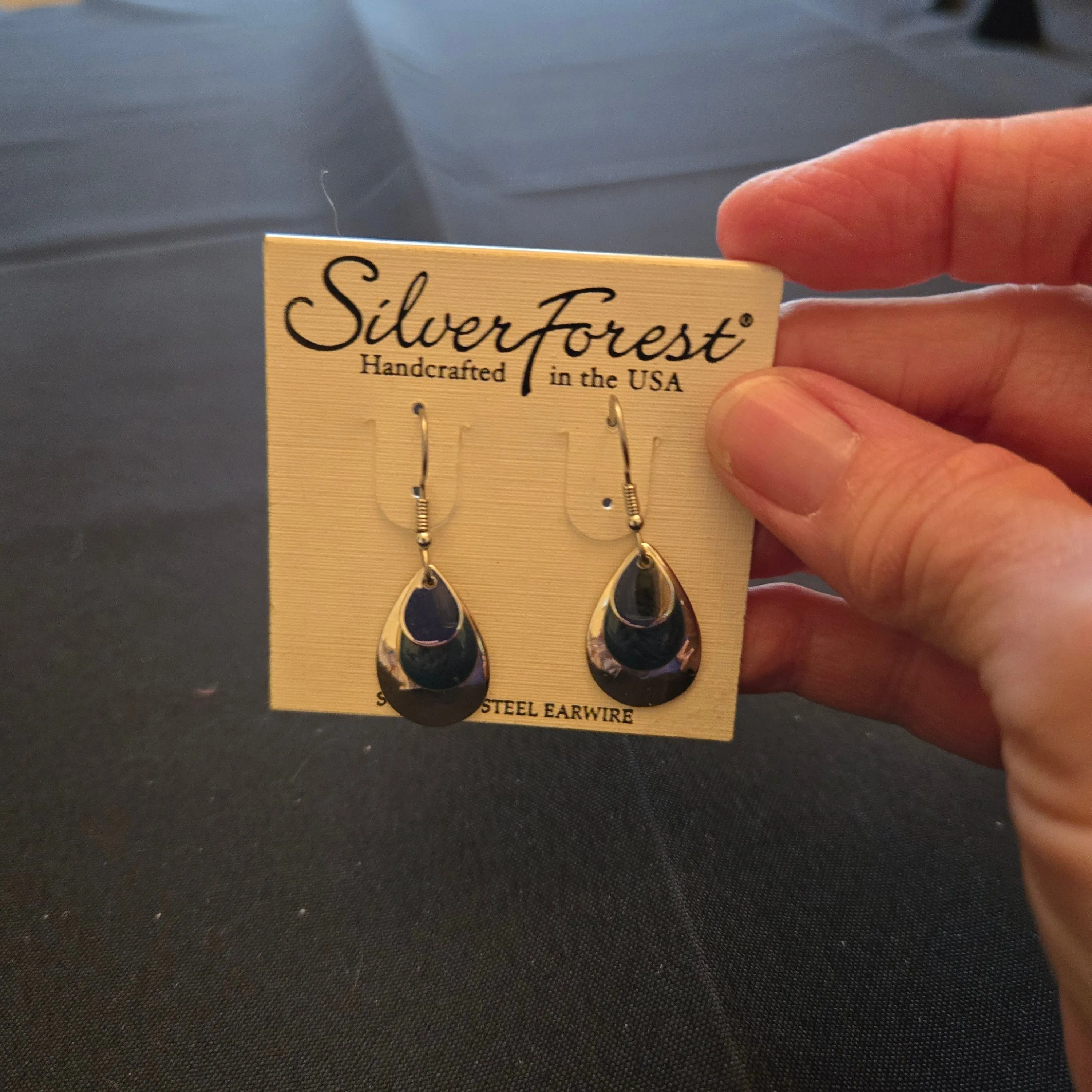 Product image for Silver Forest earrings
