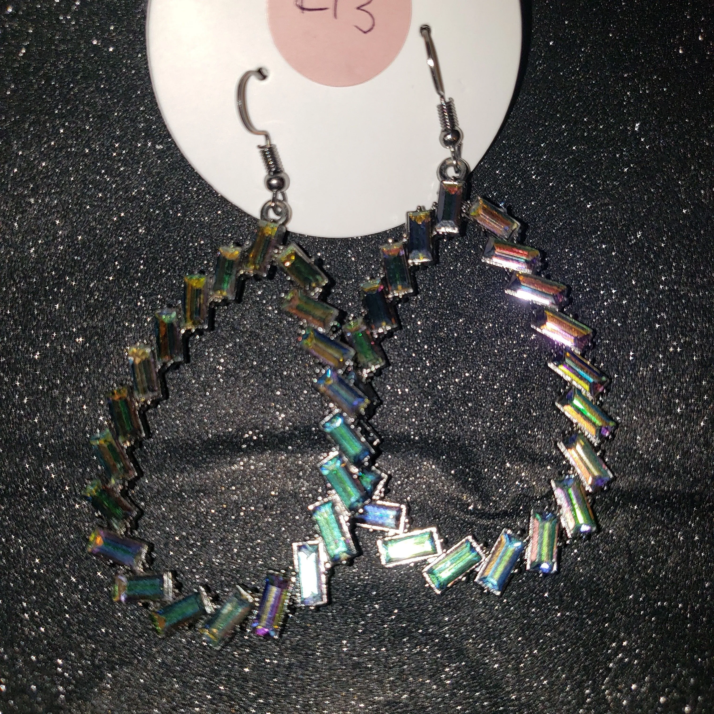 Product image for #213 Oil Spill Earrings
