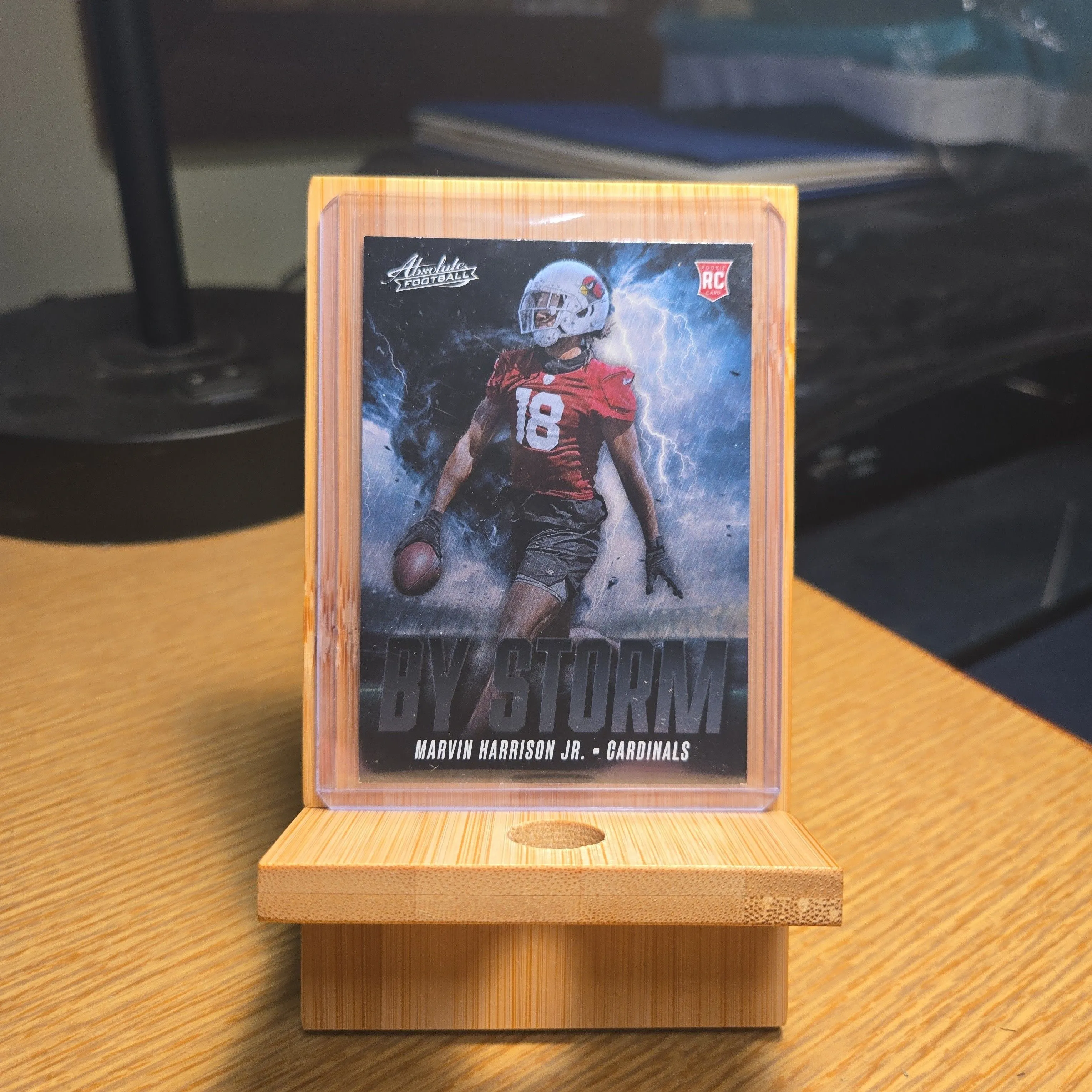 Product image for 2024 Panini Absolute By Storm Marvin Harrison Jr RC 