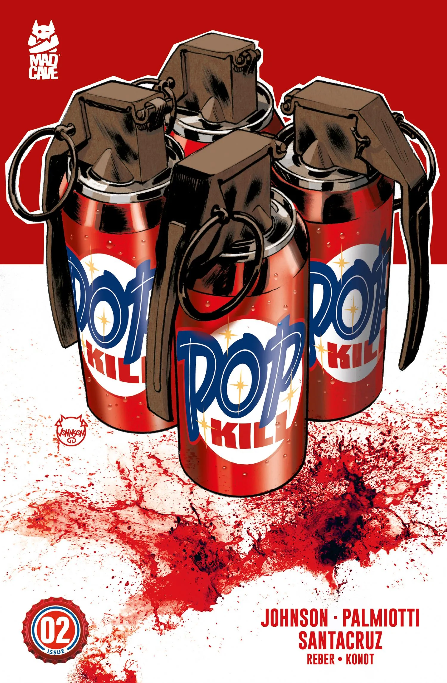 Product image for Pop Kill #2 Cover A - Dave Johnson