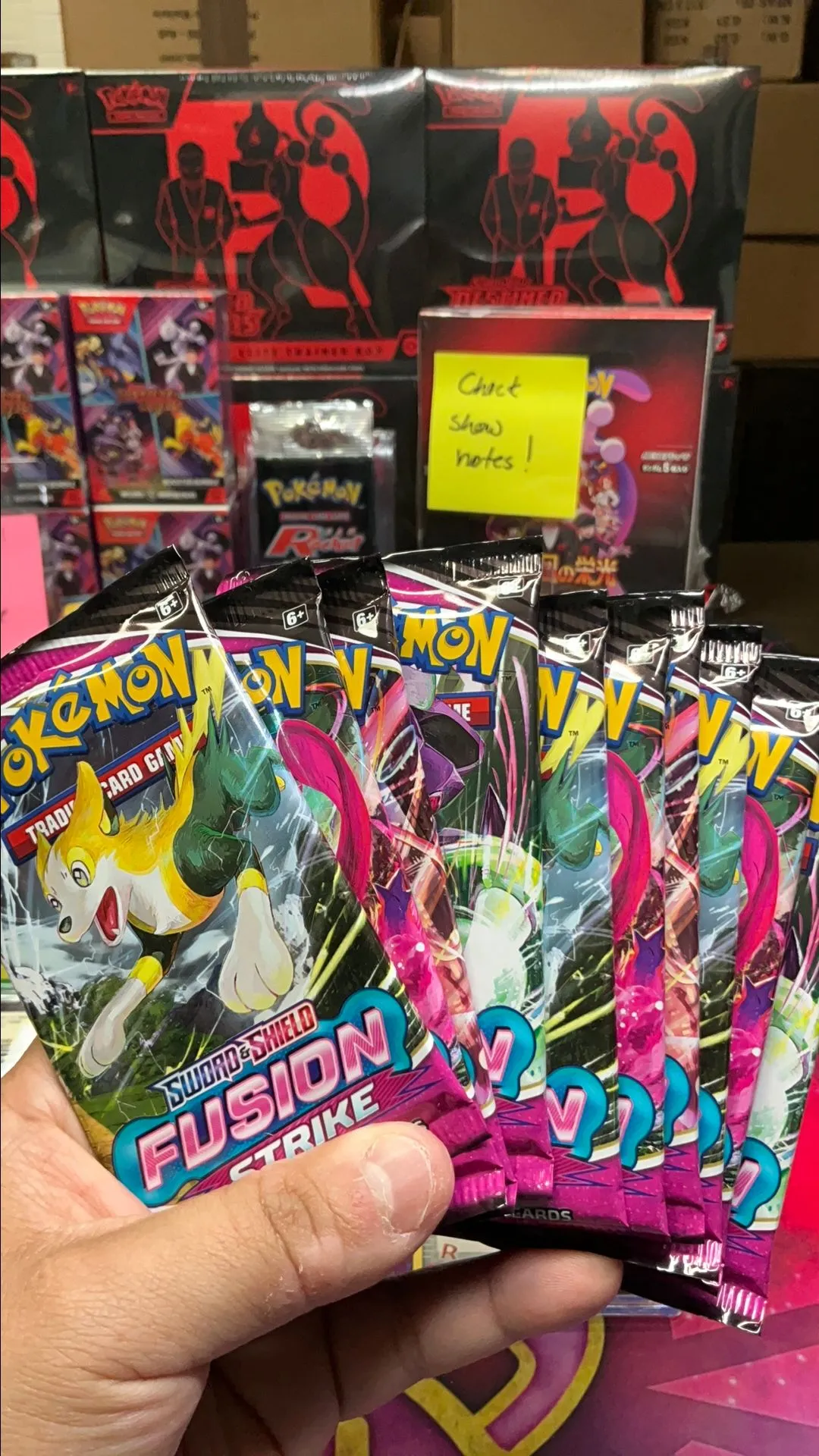 Product image for (0.0) 10 packs fusion strike