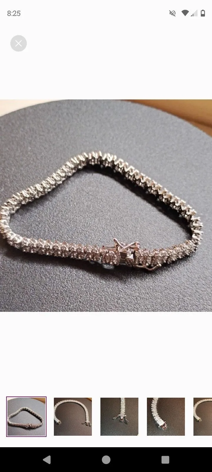 Product image for 925 sterling silver bracelet 7