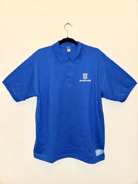 Product image for Men's Large Witter Coin U Blue Blue Polo