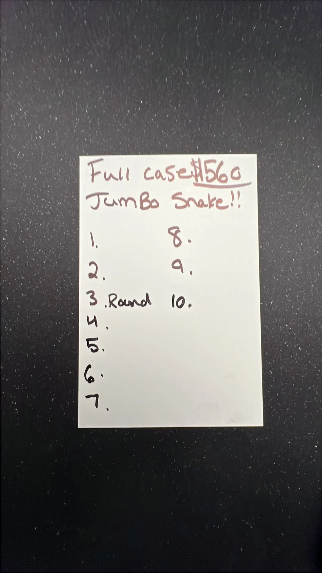 Product image for FULL CASE BOWMAN JUMBO SNAKE!! 3 TEAM GURANTEED!!