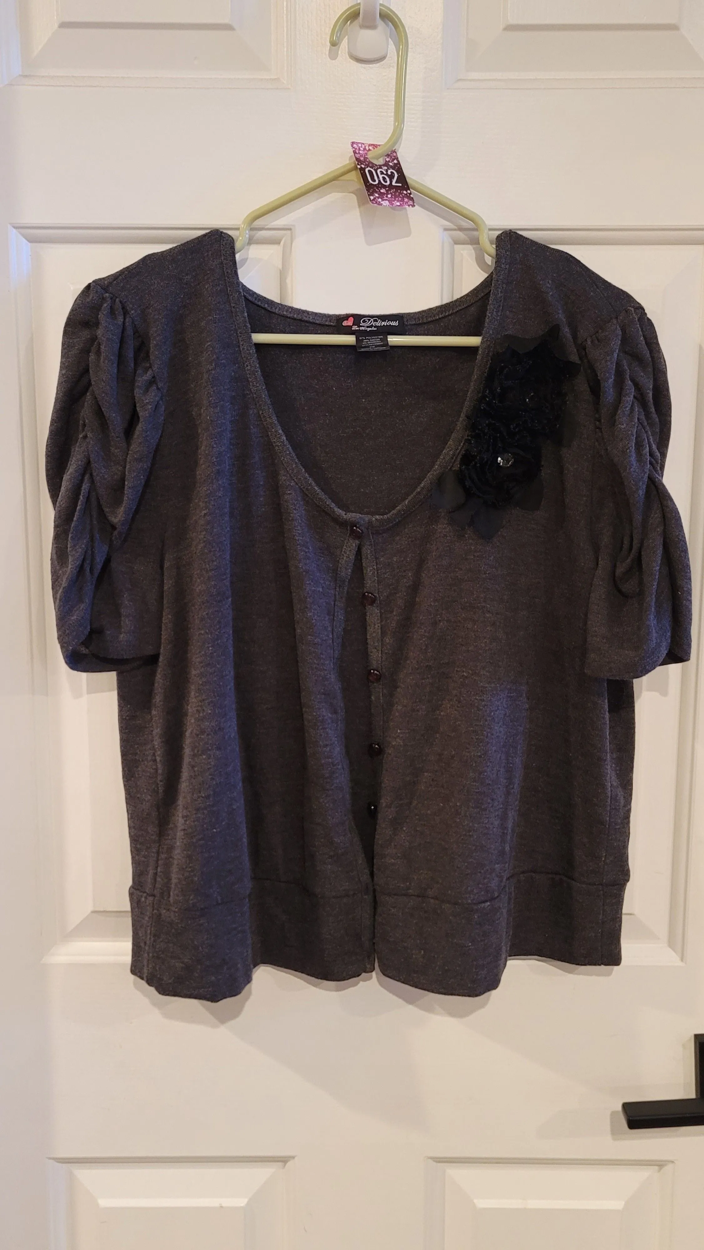 Product image for #62 Delirious Gray Shrug