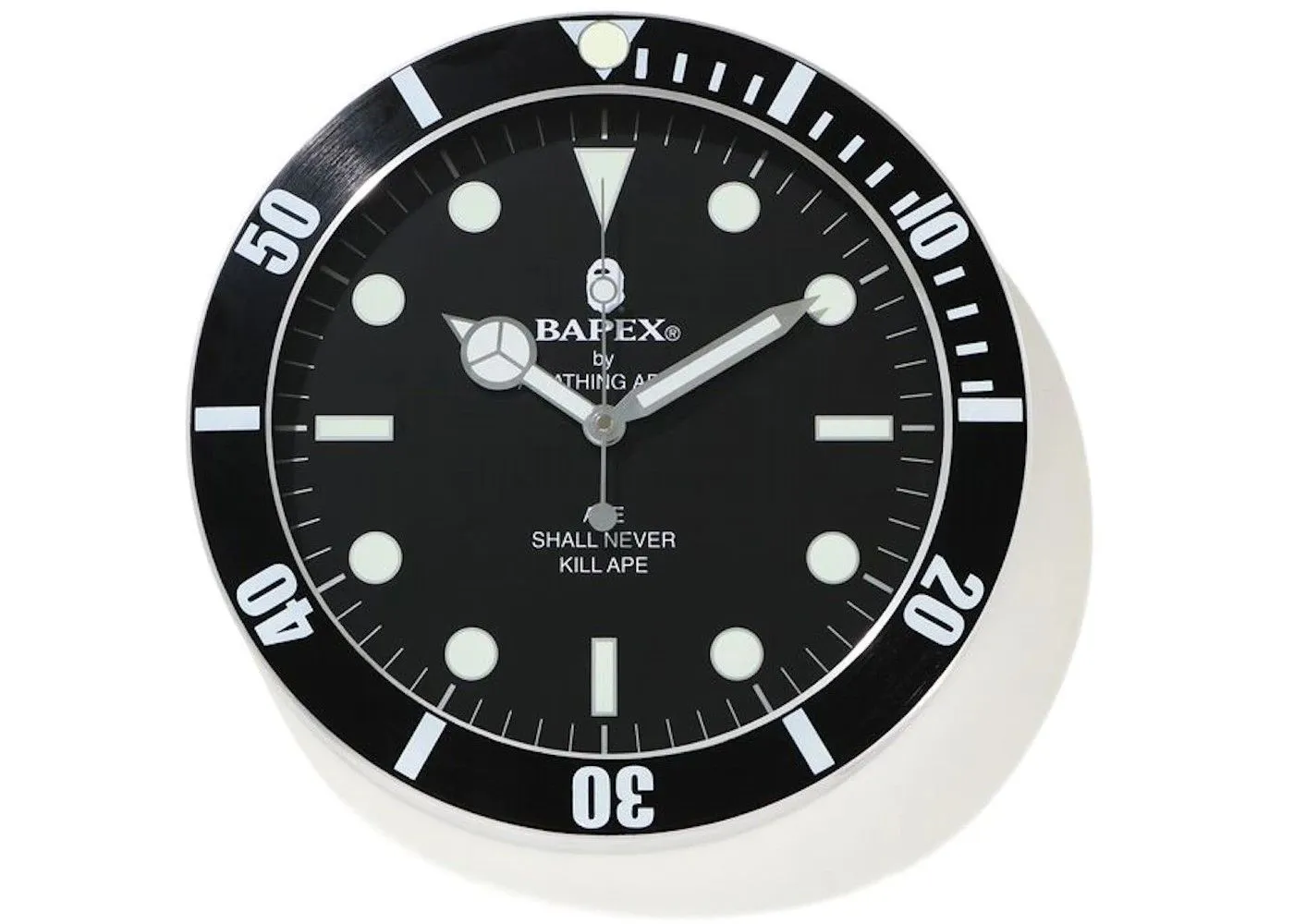 Product image for Hypeware - Bape Bapex Clock Black