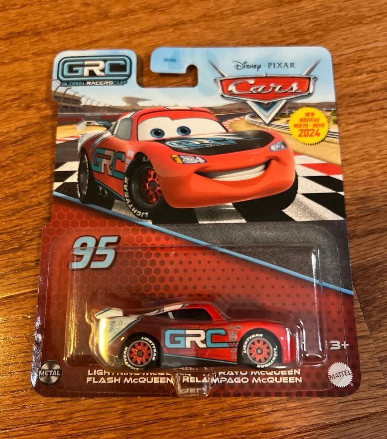 Product image for Disney Pixar Cars GRC Lightning McQueen Global Racers Cup