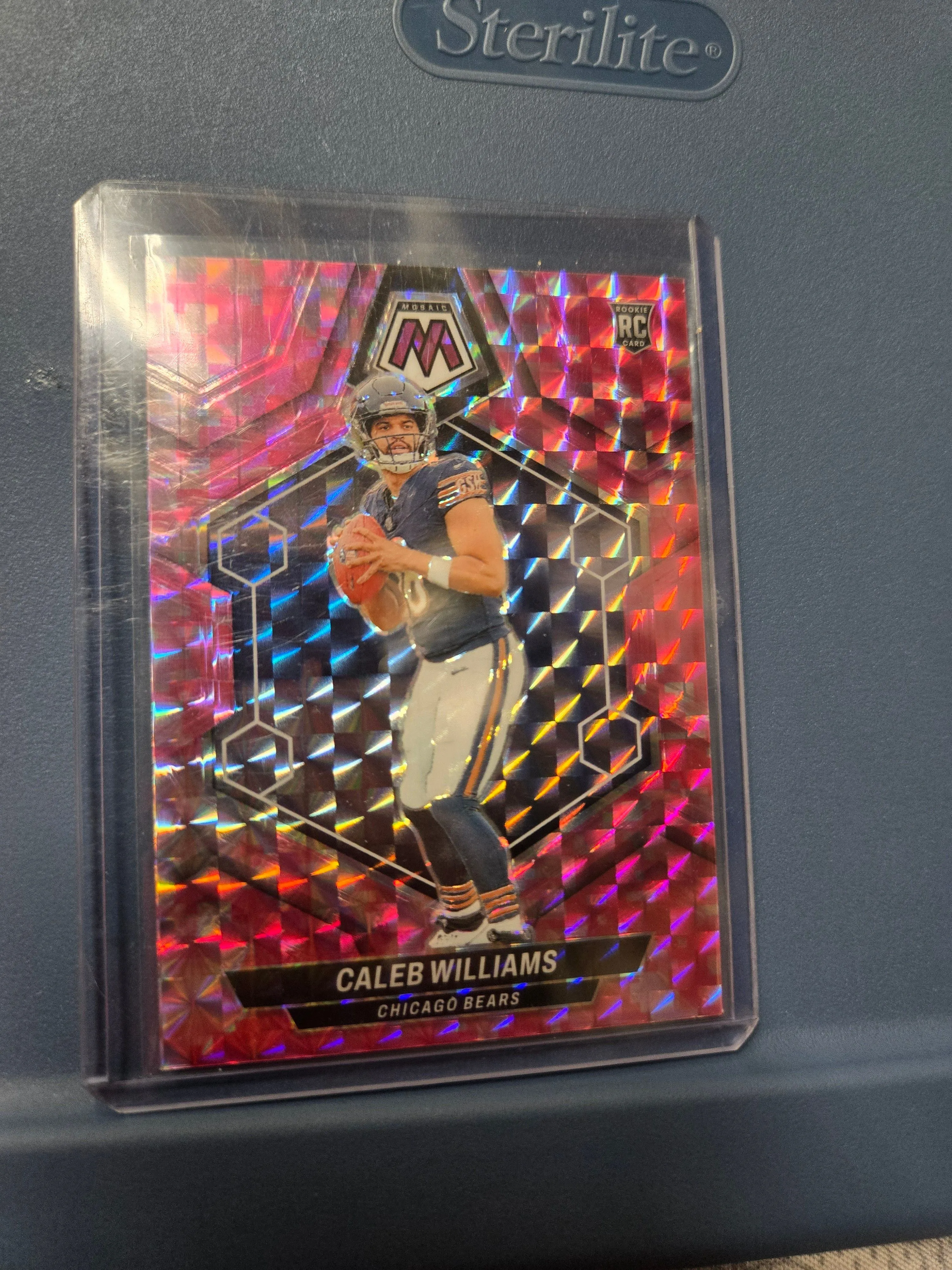Product image for Caleb Williams Rookie Pink Mosaic 