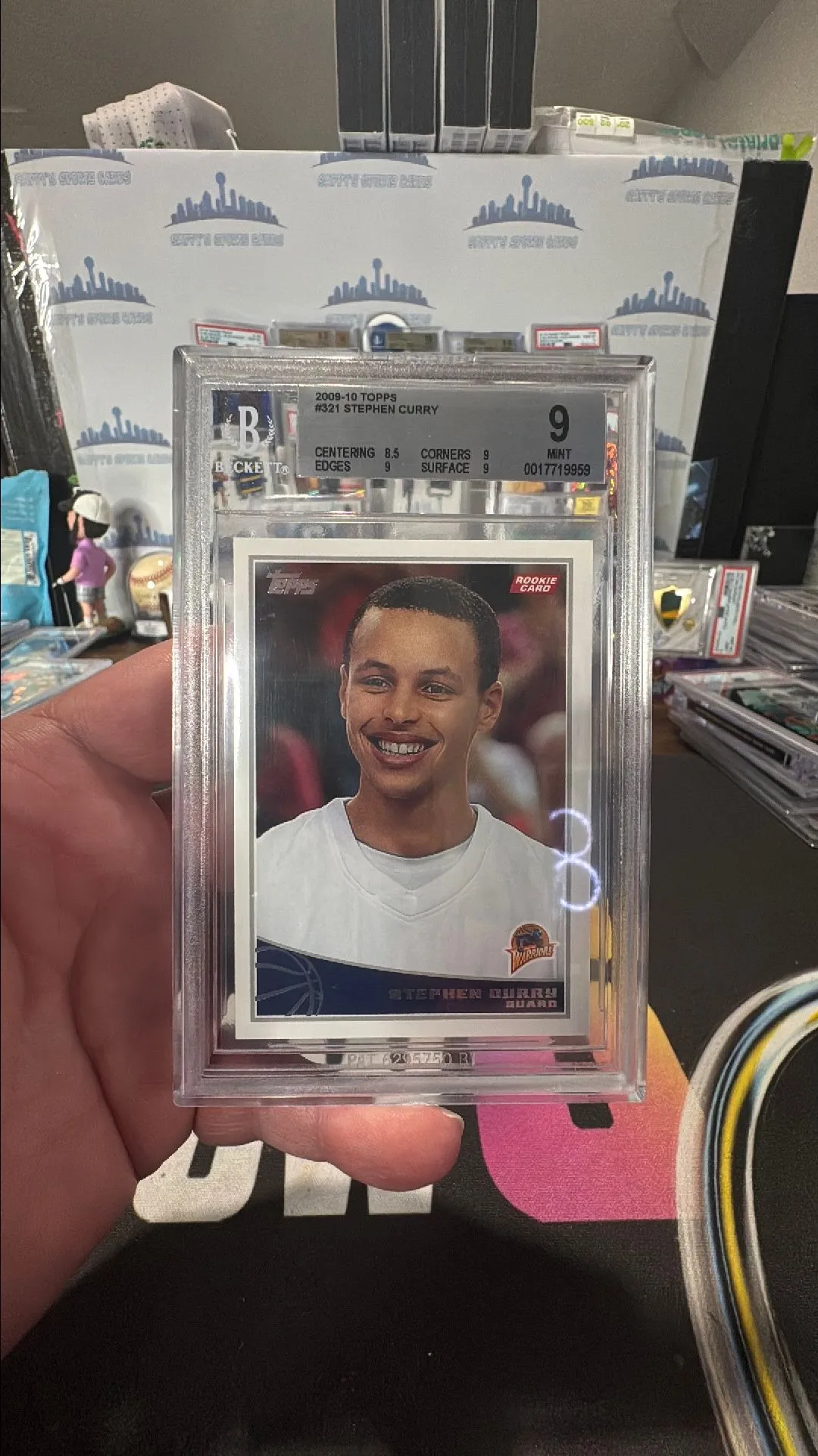 Product image for 2009 Stephen Curry Topps rookie