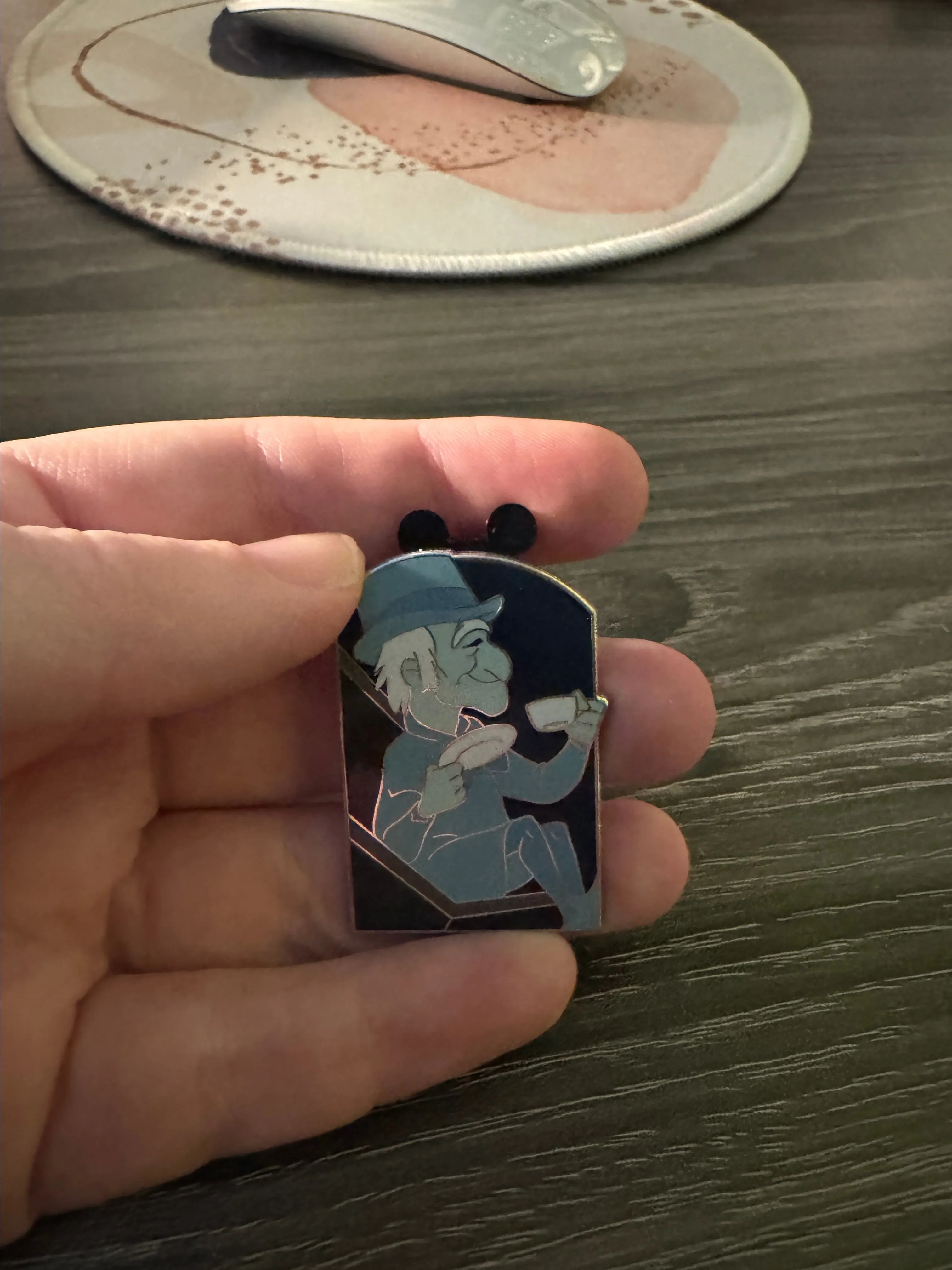 Product image for Disney Haunted Mansion 50th Anniversary Pin Ghost Drinking Tea Limited Release