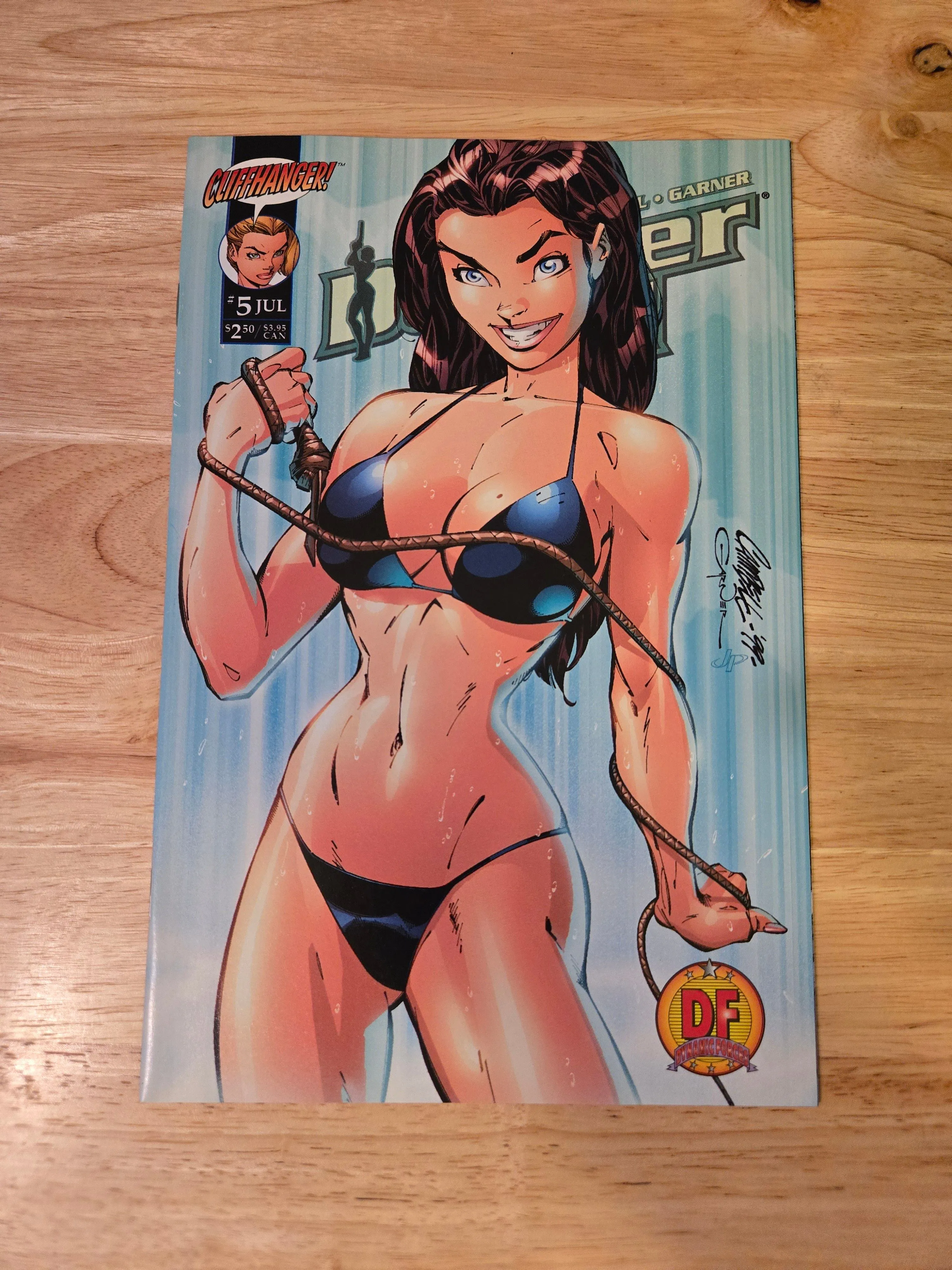 Product image for Danger Girl #5 J. Scott Campbell W/COA
