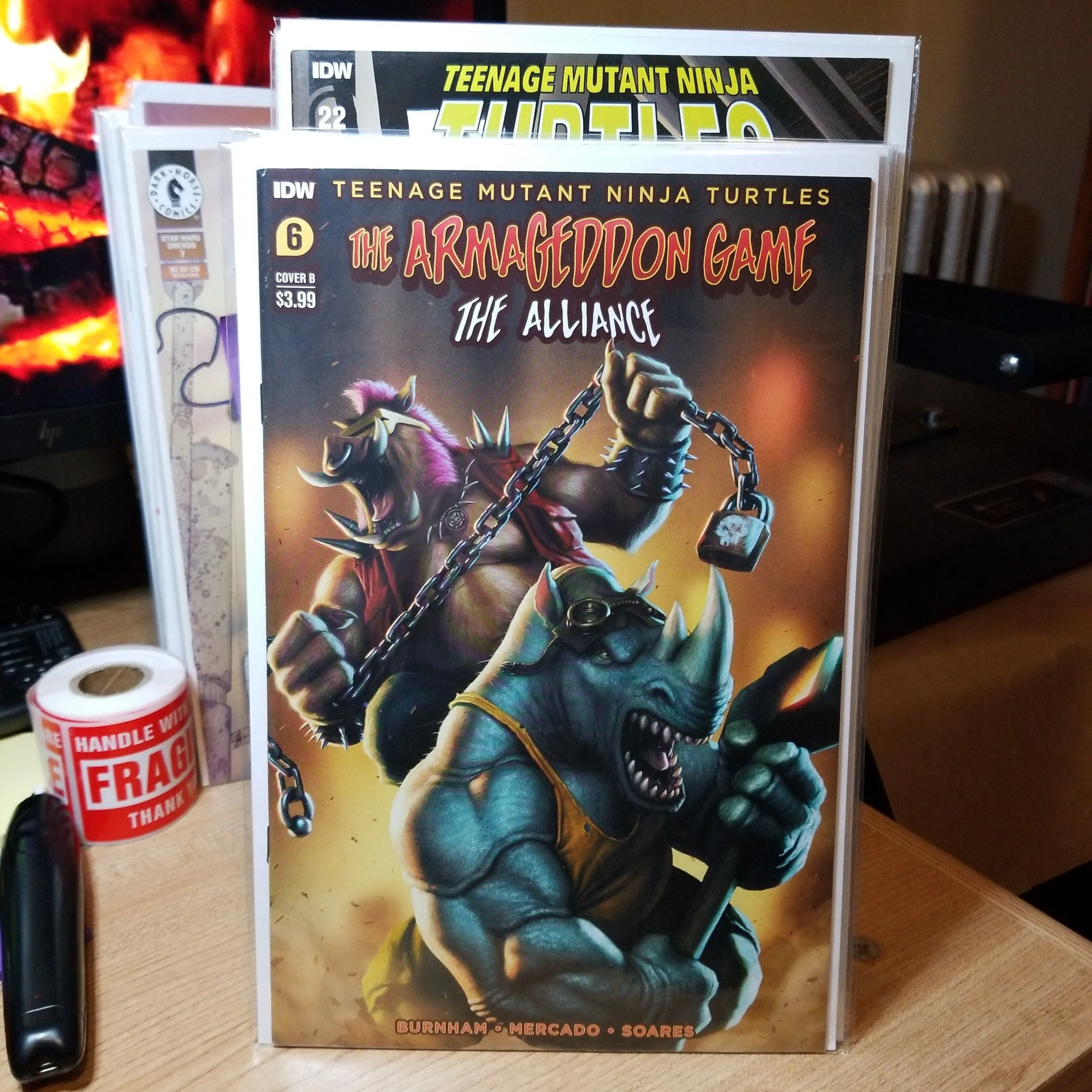 Product image for turtles the Armageddon game: the alliance#6b