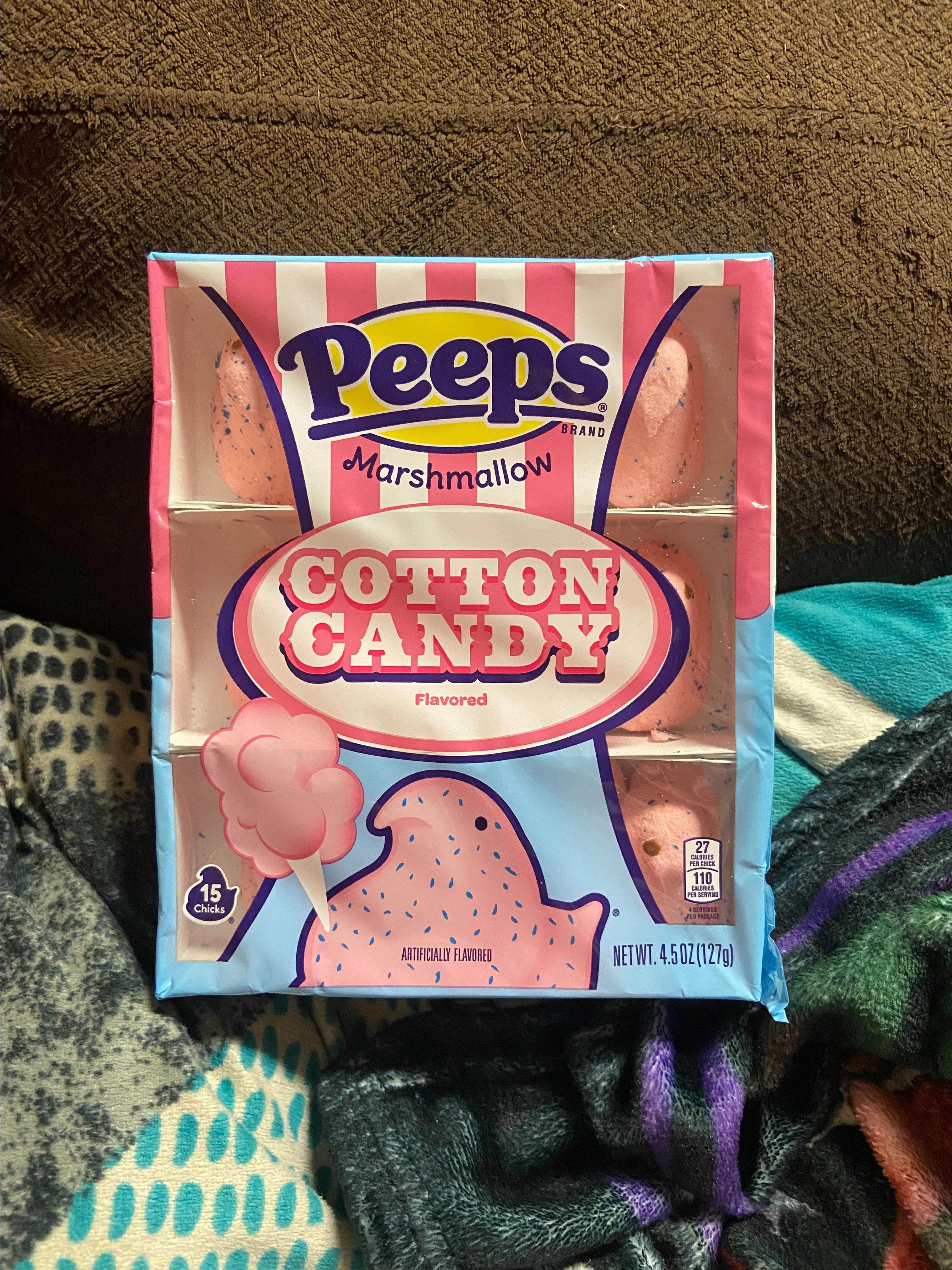 Product image for XSNACKS- peeps cotton candy flavor