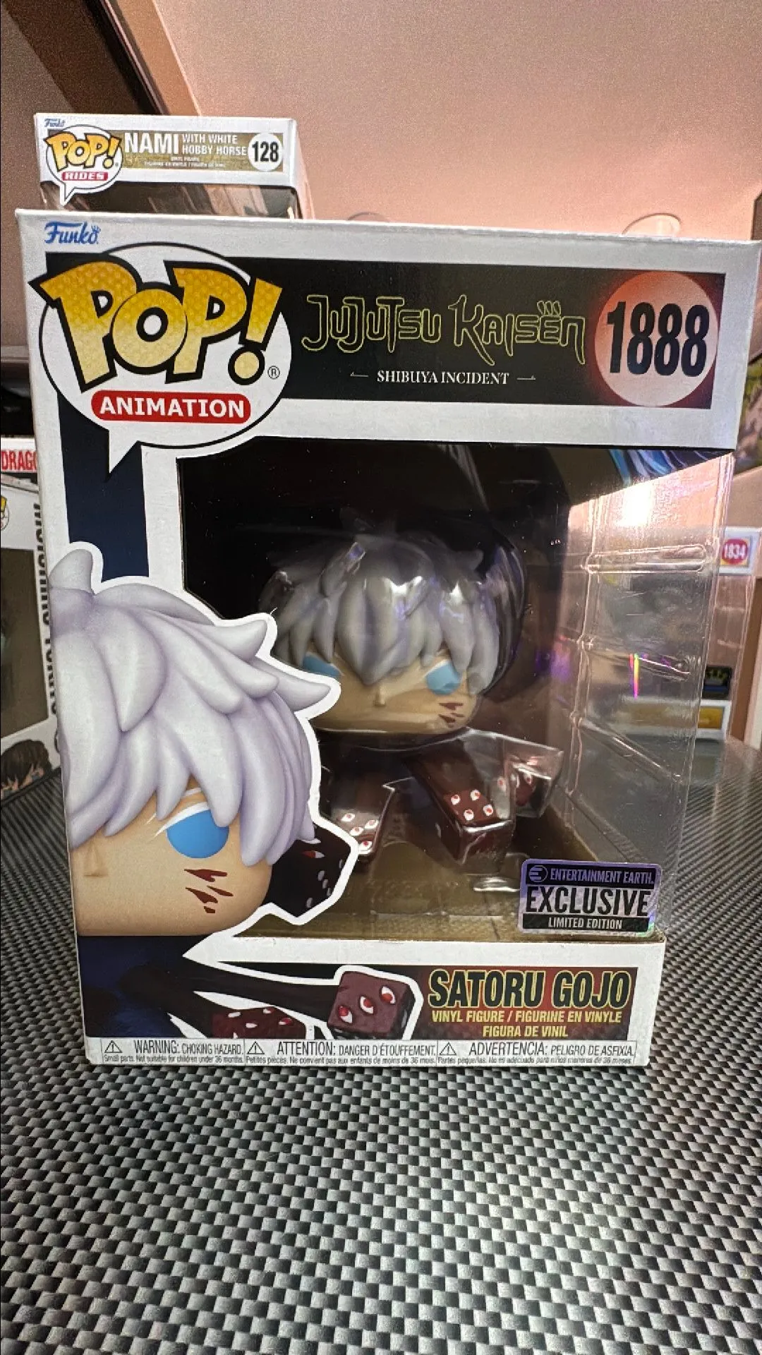 Product image for Funko Jujutsu Kaisen - Satoru Gojo (Trapped) US Exclusive Pop! Vinyl Premium