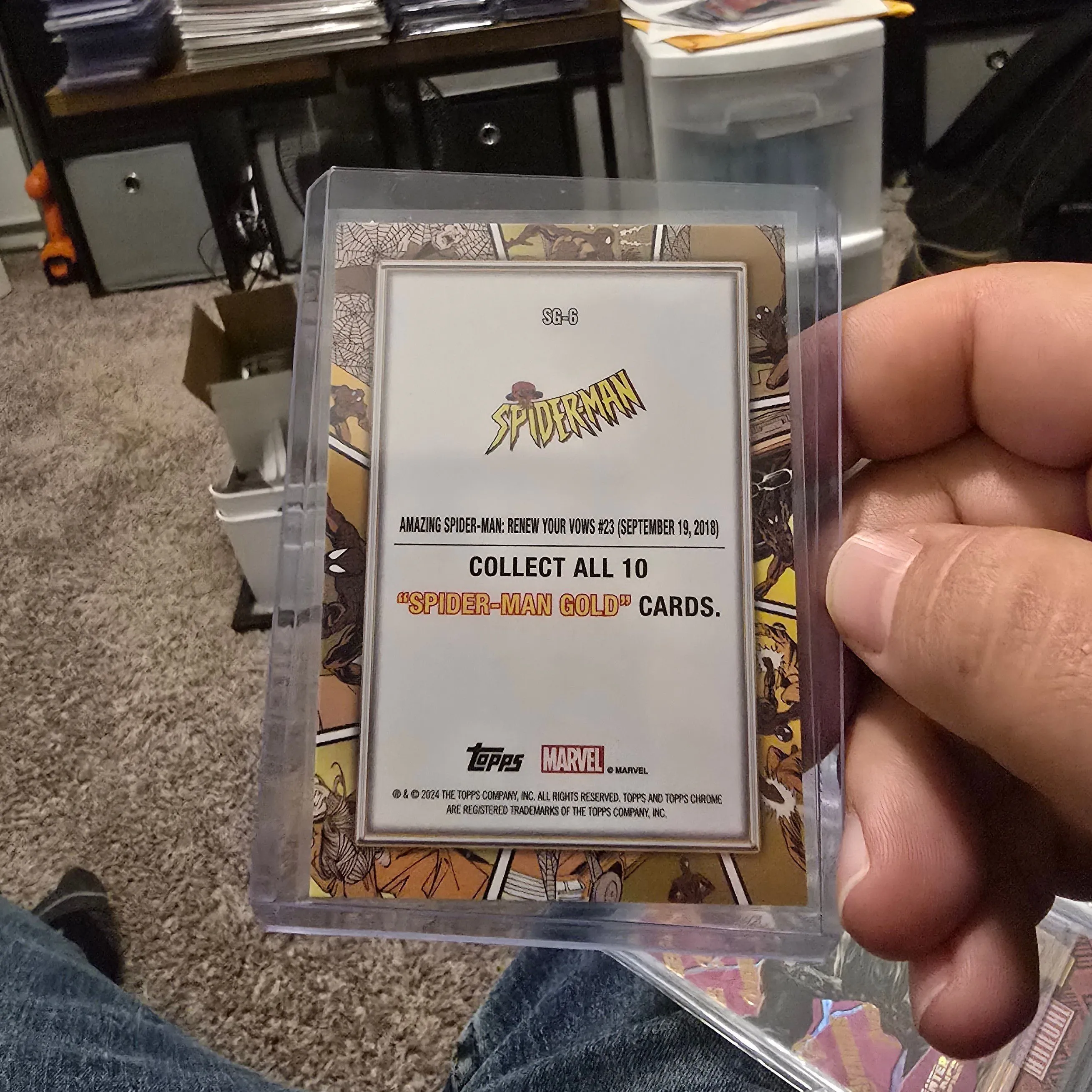 Product image for Spiderman gold