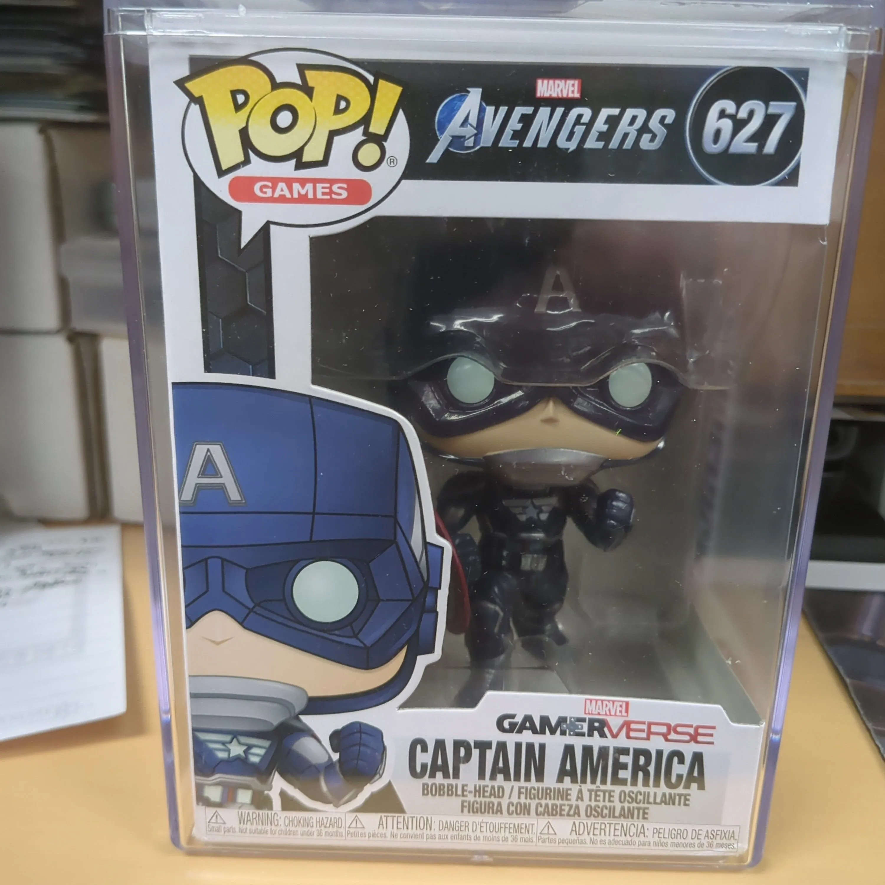 Product image for Captain America signed Funko