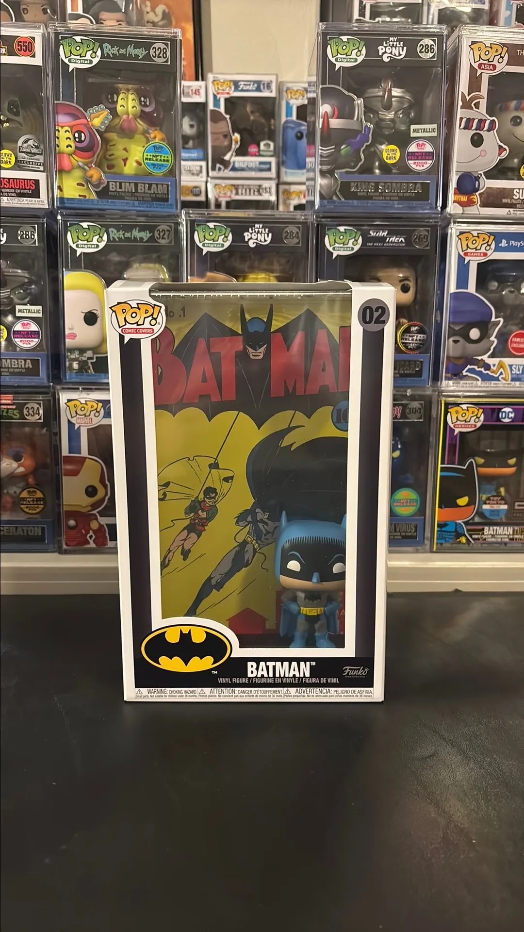 Product image for DC Batman Comic Cover (PPG $15) w barcode