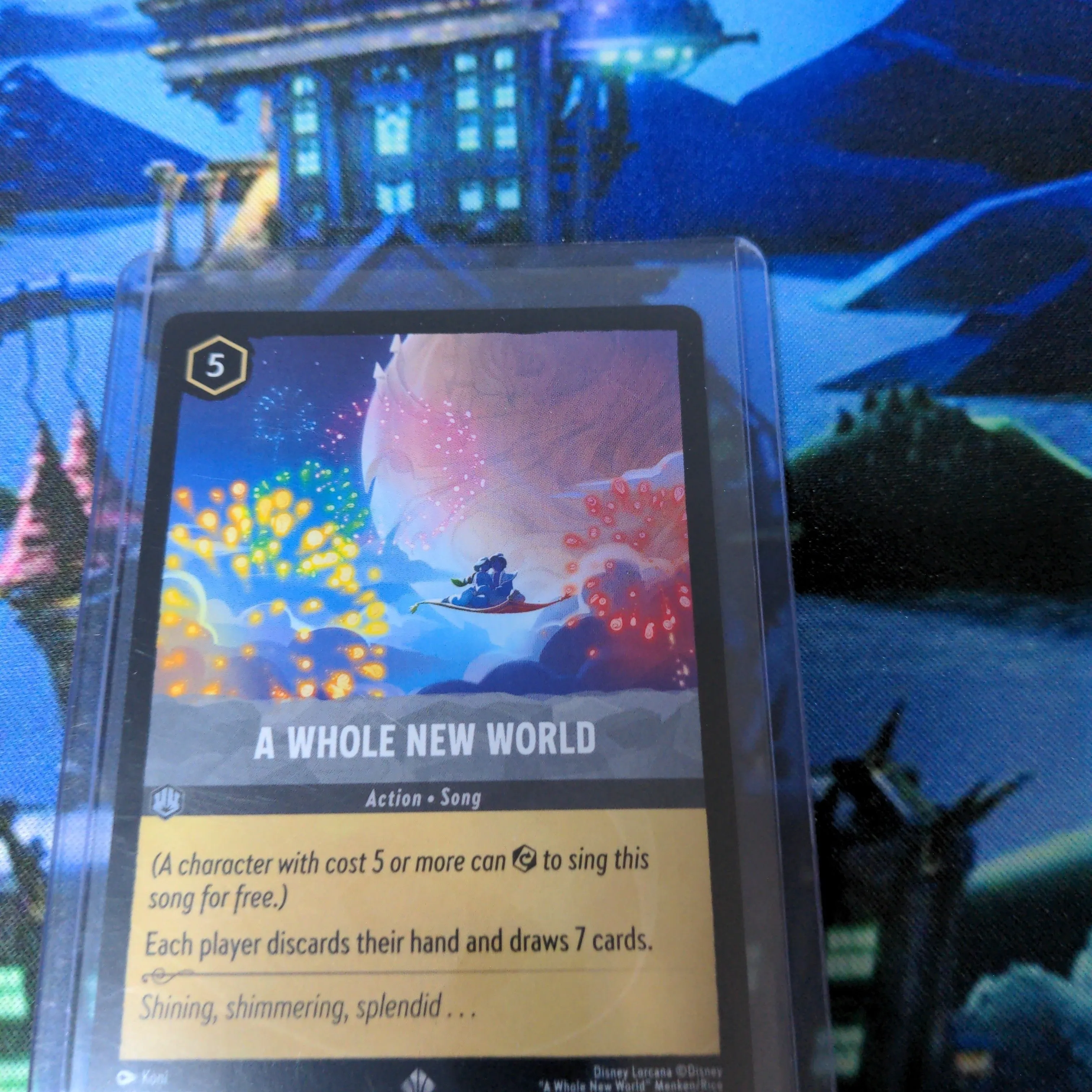 A Whole new world 195/205 EN-1 Super Rare Lorcana  Whatnot: Shop, Sell,  Connect