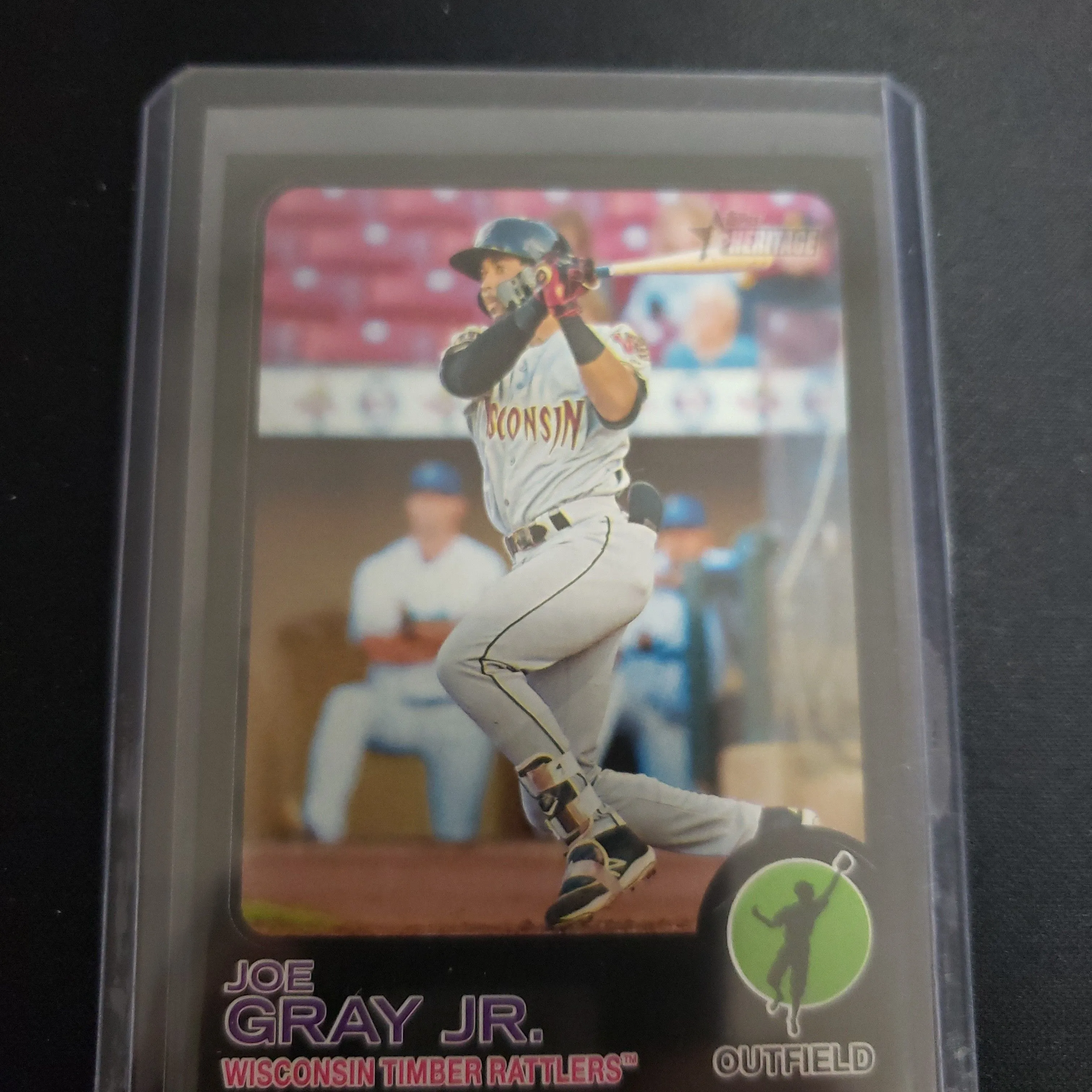 Product image for 2022 Topps heritage milb Joe gray Jr/ 50