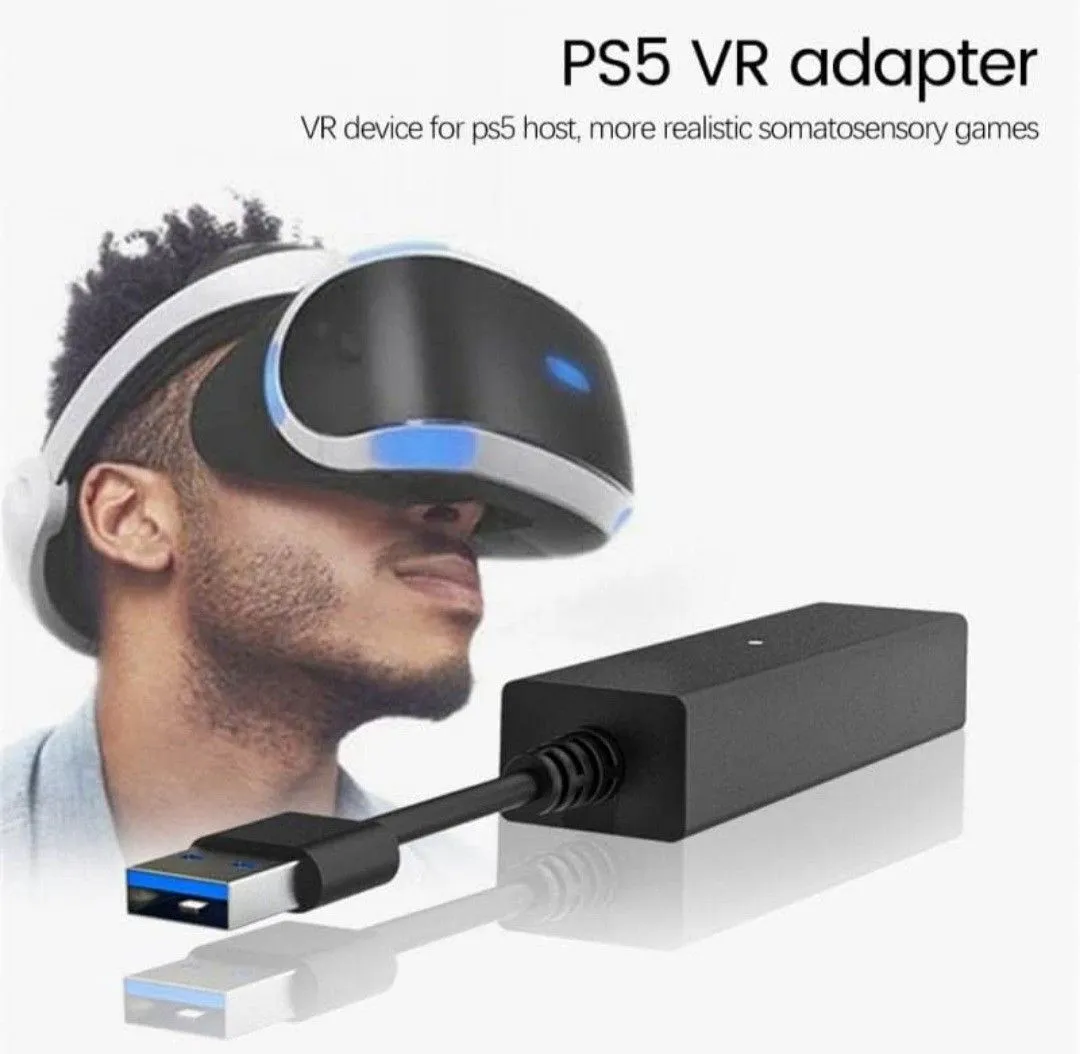 Product image for AHPower P-5 VR Camera Adapter Model AL-P5033G Lightweight & Portable Open Box. Gamer Gear PS5 VR Cam