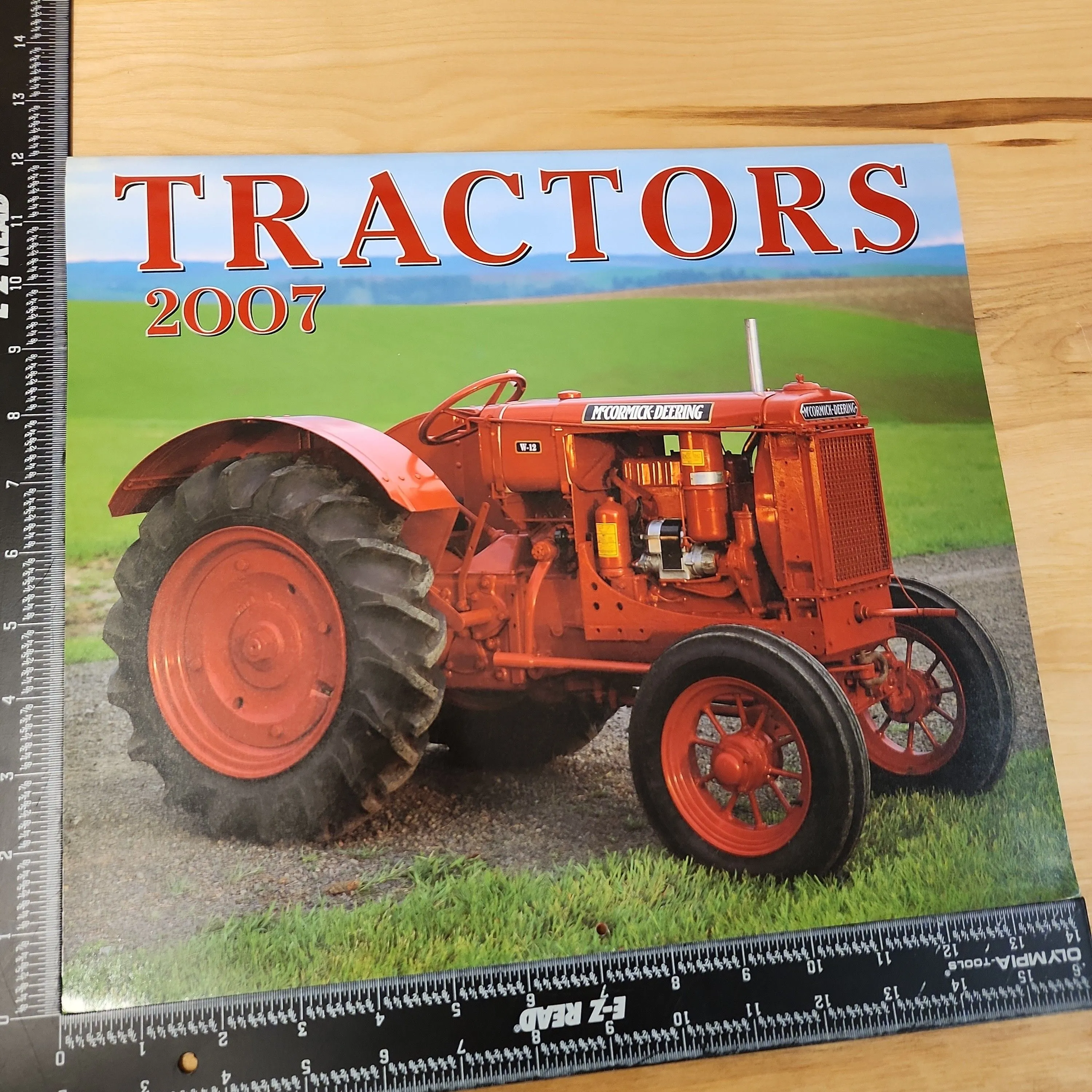 Product image for Tractors Farming Photography Art Calendar 2007