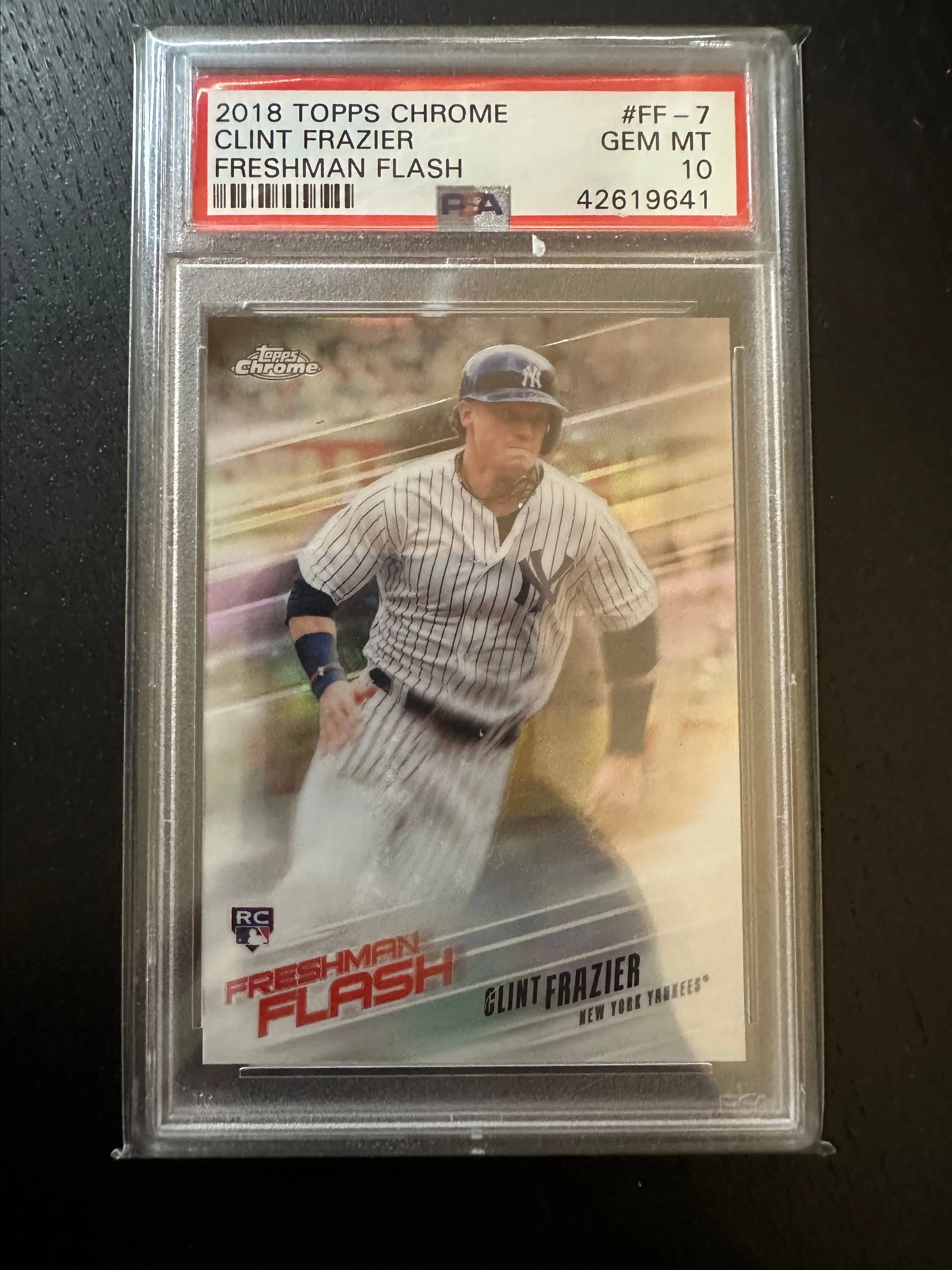 Product image for Clint Frazier Rookie PSA 10 -Yankees