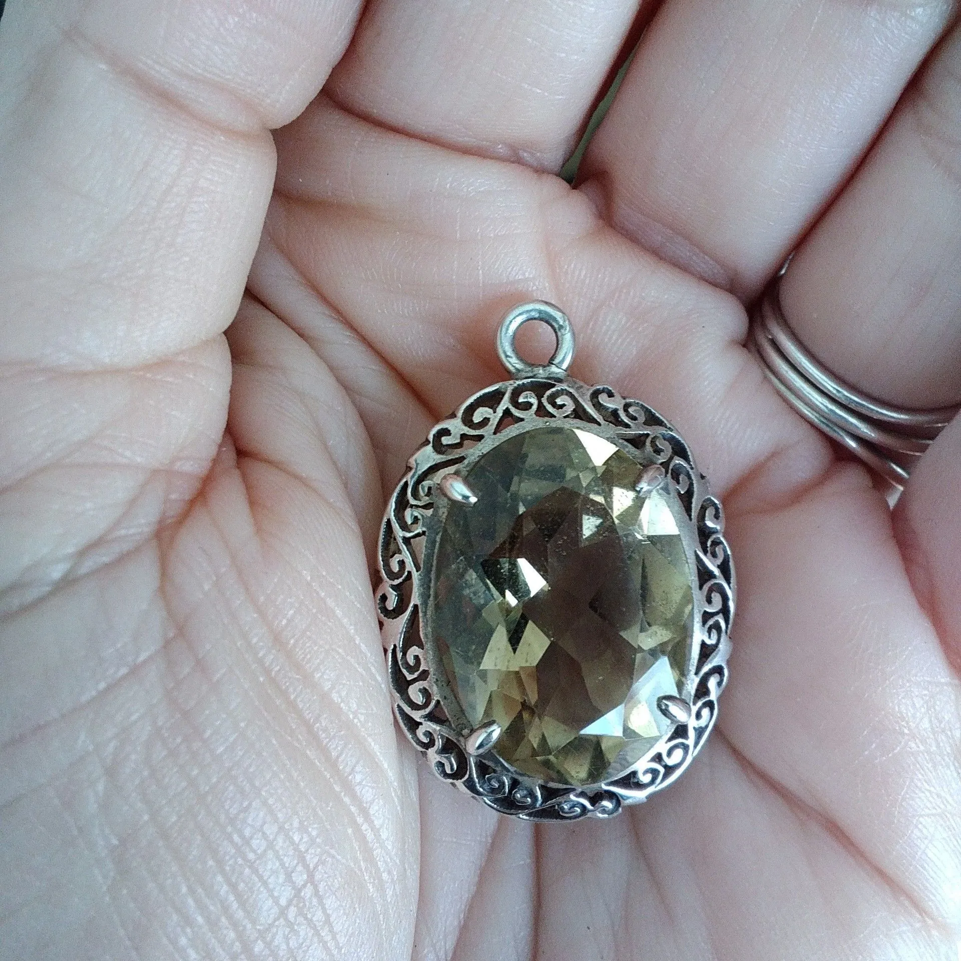Product image for 925 Smoky Topaz Pendant