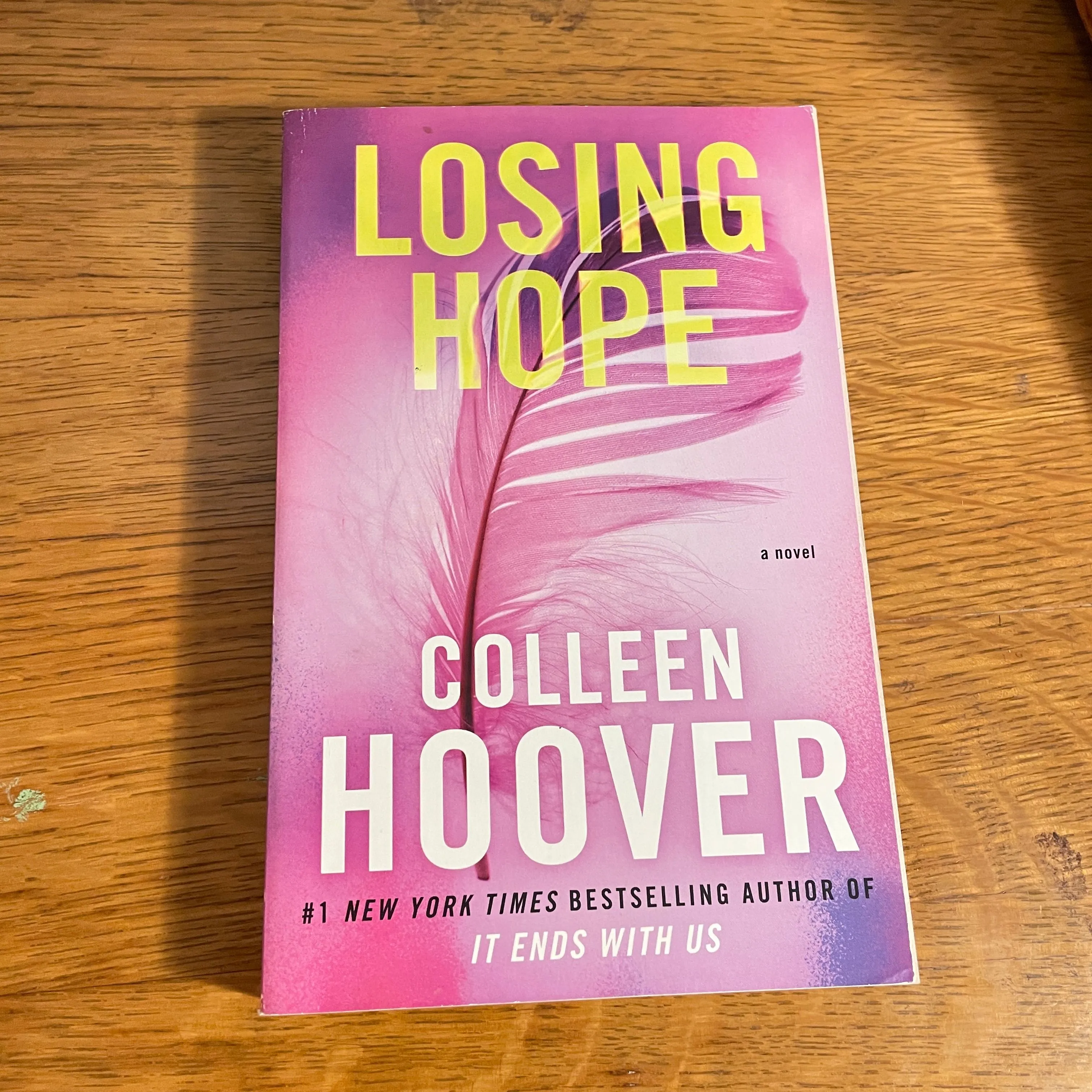 Product image for Losing Hope by Colleen Hoover