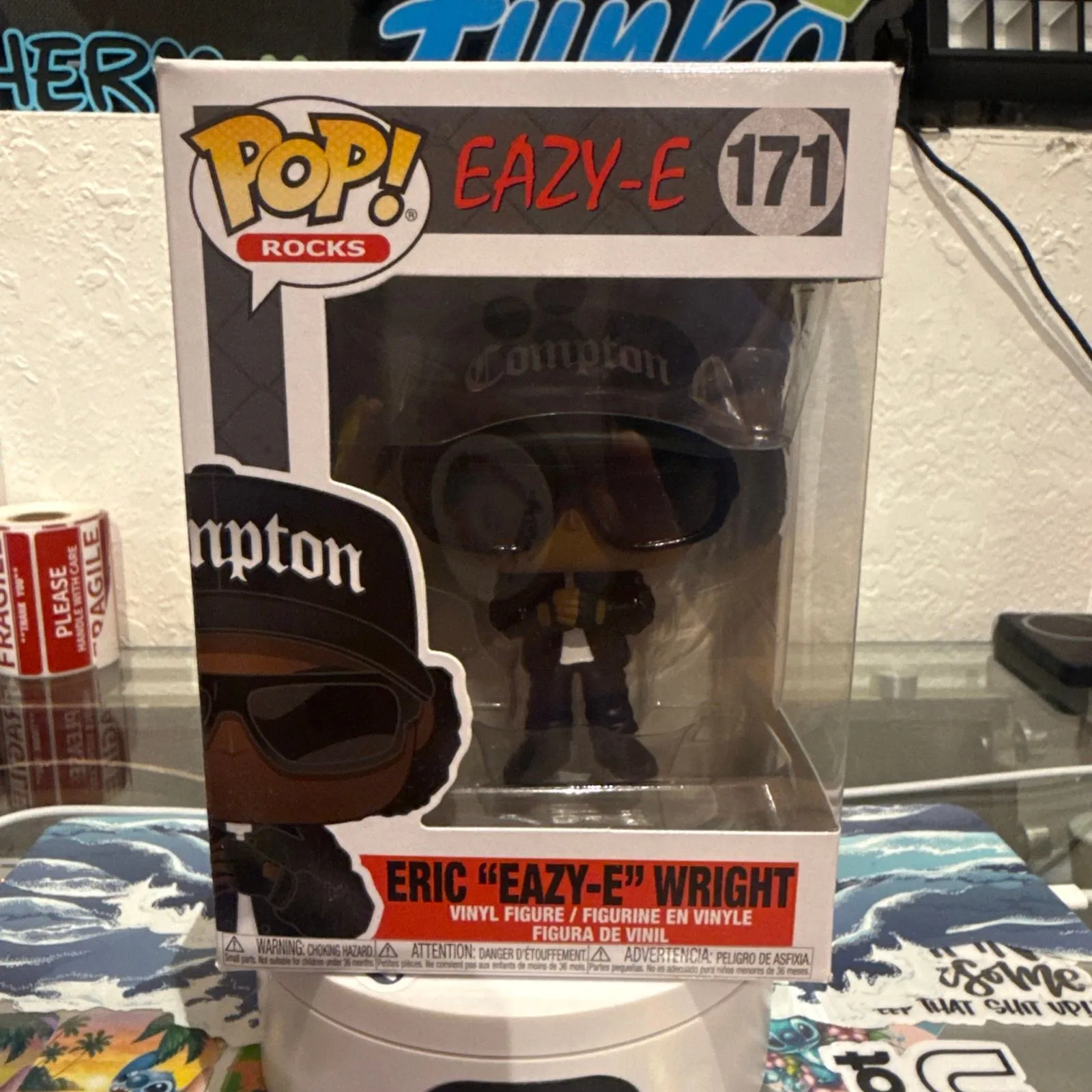 Product image for Funko Pop! Rocks Eric Wright "Eazy-E"  #171 Vinyl Figure NEW