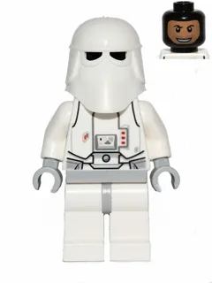 Product image for Snowtrooper, Light Bluish Gray Hips, Light Bluish Gray Hands, Printed Head, Torso Back Printing (PL2)